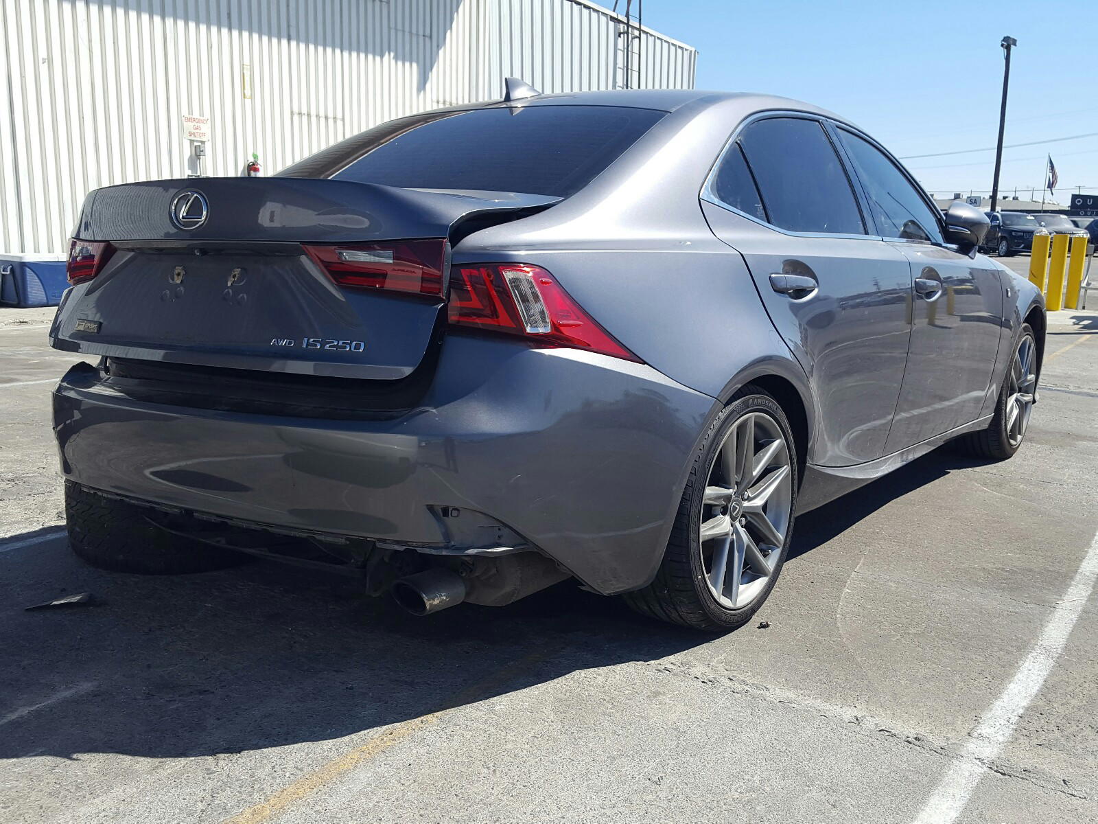 Photo 4 from auction – 2014 LEXUS IS 250 with VIN JTHCF1D26E5015236