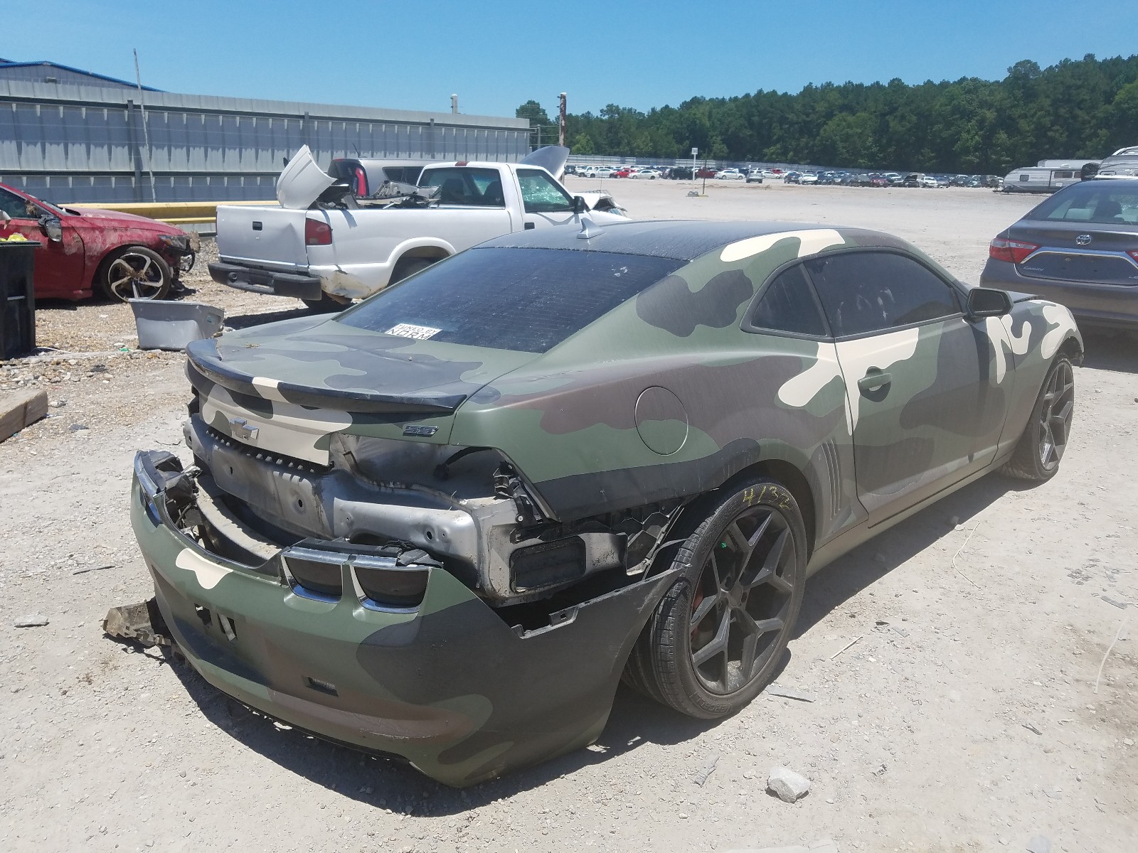 Photo 4 from auction – 2013 CHEVROLET CAMARO SS with VIN 2G1FJ1EJ5D9172186
