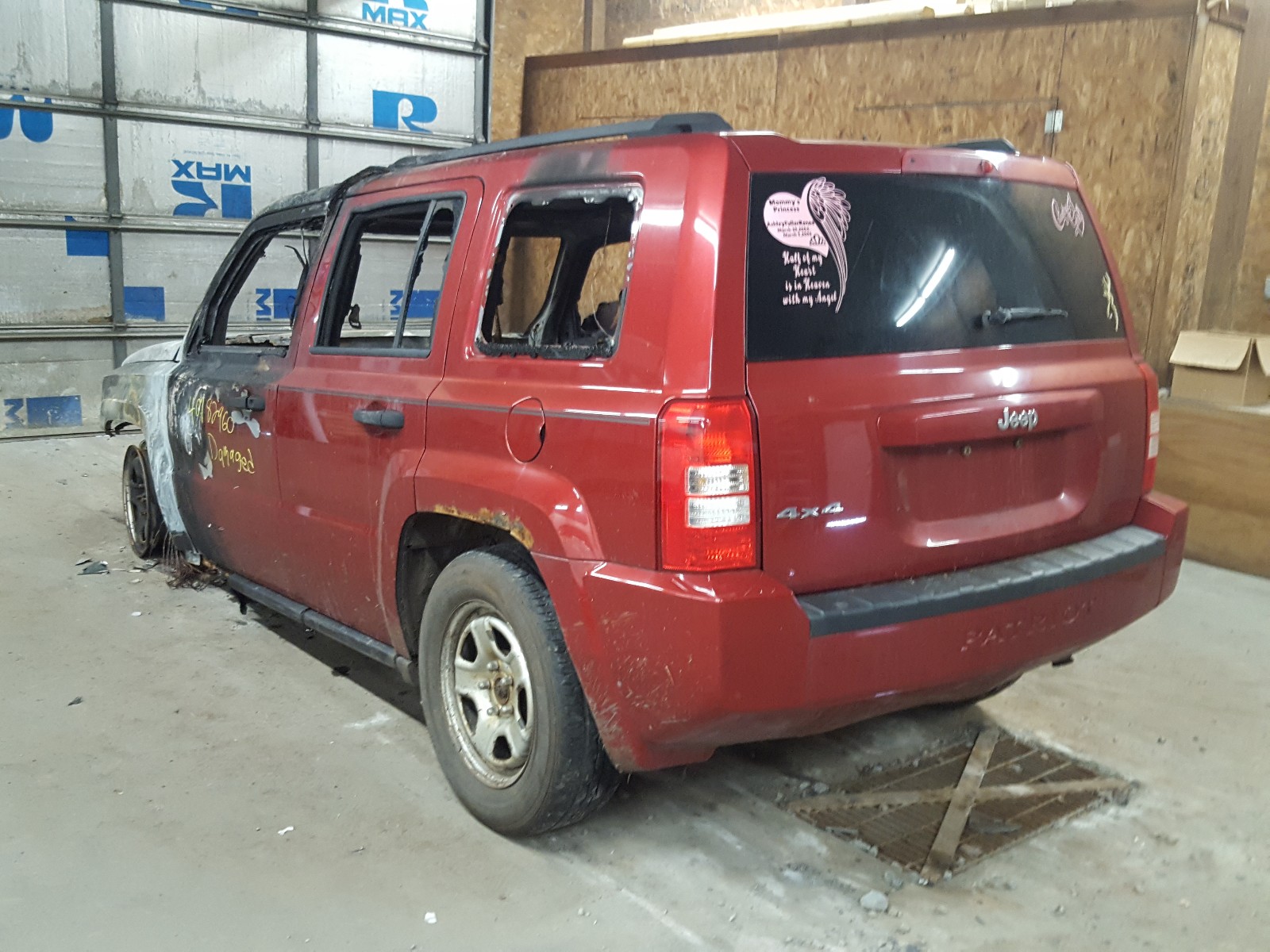 Photo 3 from auction – 2007 JEEP PATRIOT SP with VIN 1J8FF28W67D305866
