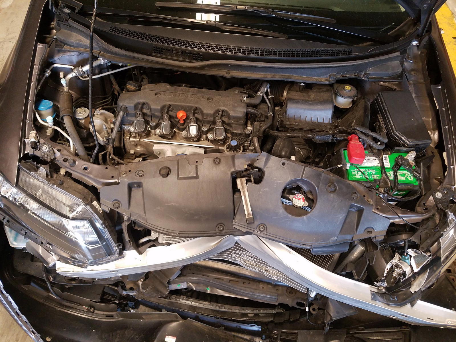 Photo 7 from auction – 2015 HONDA CIVIC LX with VIN 19XFB2F59FE105252