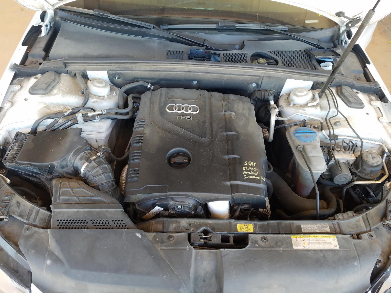 Photo 7 from auction – 2012 AUDI A4 PREMIUM with VIN WAUAFAFL5CA115571