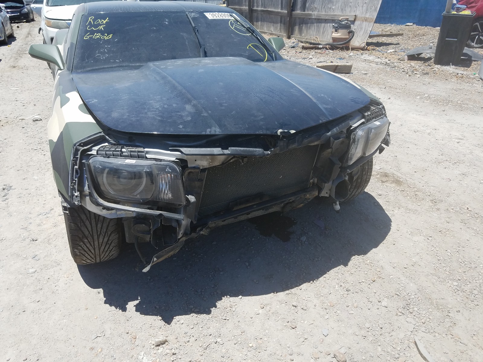 Photo 9 from auction – 2013 CHEVROLET CAMARO SS with VIN 2G1FJ1EJ5D9172186