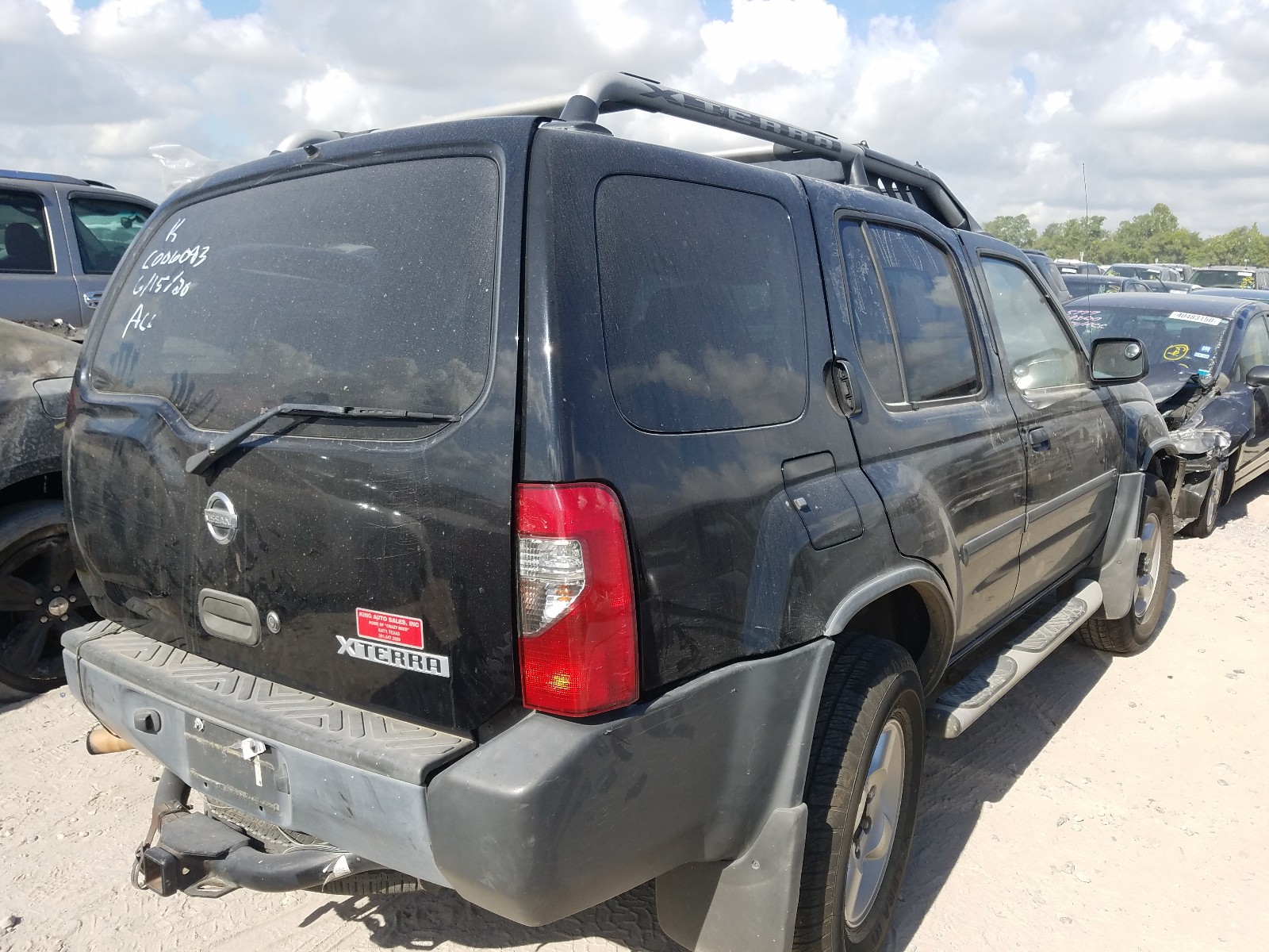 Photo 4 from auction – 2002 NISSAN XTERRA XE with VIN 5N1ED28Y22C596144