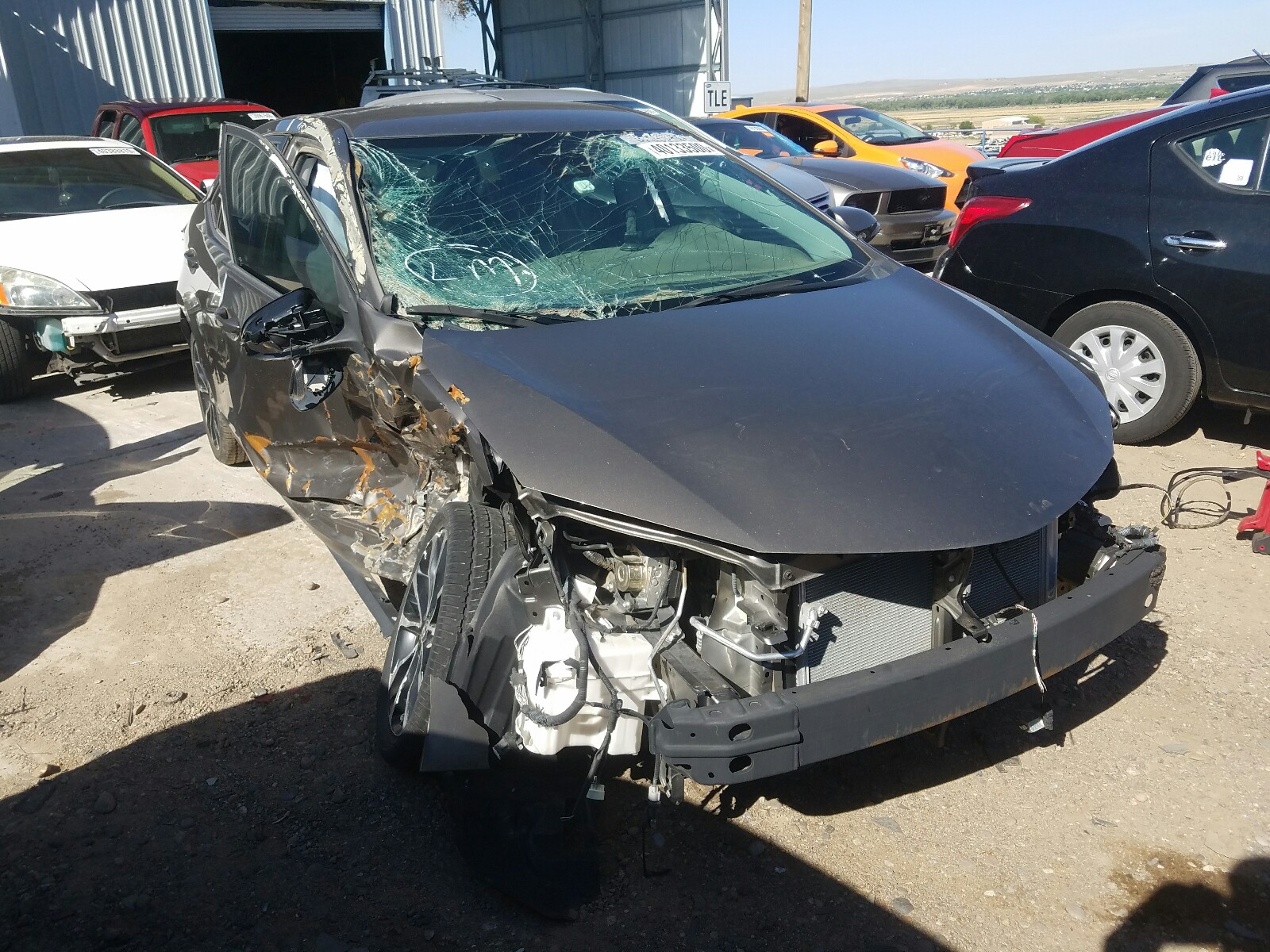 TOYOTA COROLLA L 2017 with VIN 2T1BURHE5HC920063 - Photo from auction