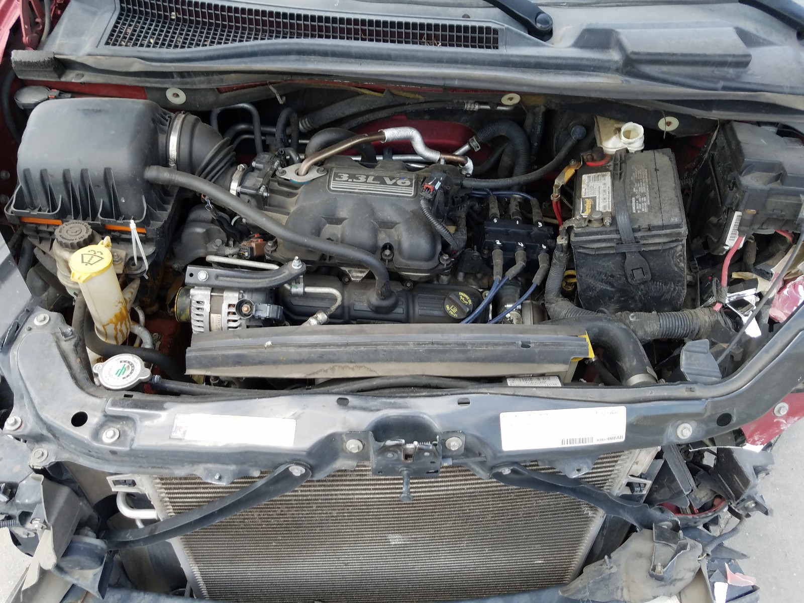 Photo 7 from auction – 2008 DODGE GRAND CARA with VIN 2D8HN44H28R705896
