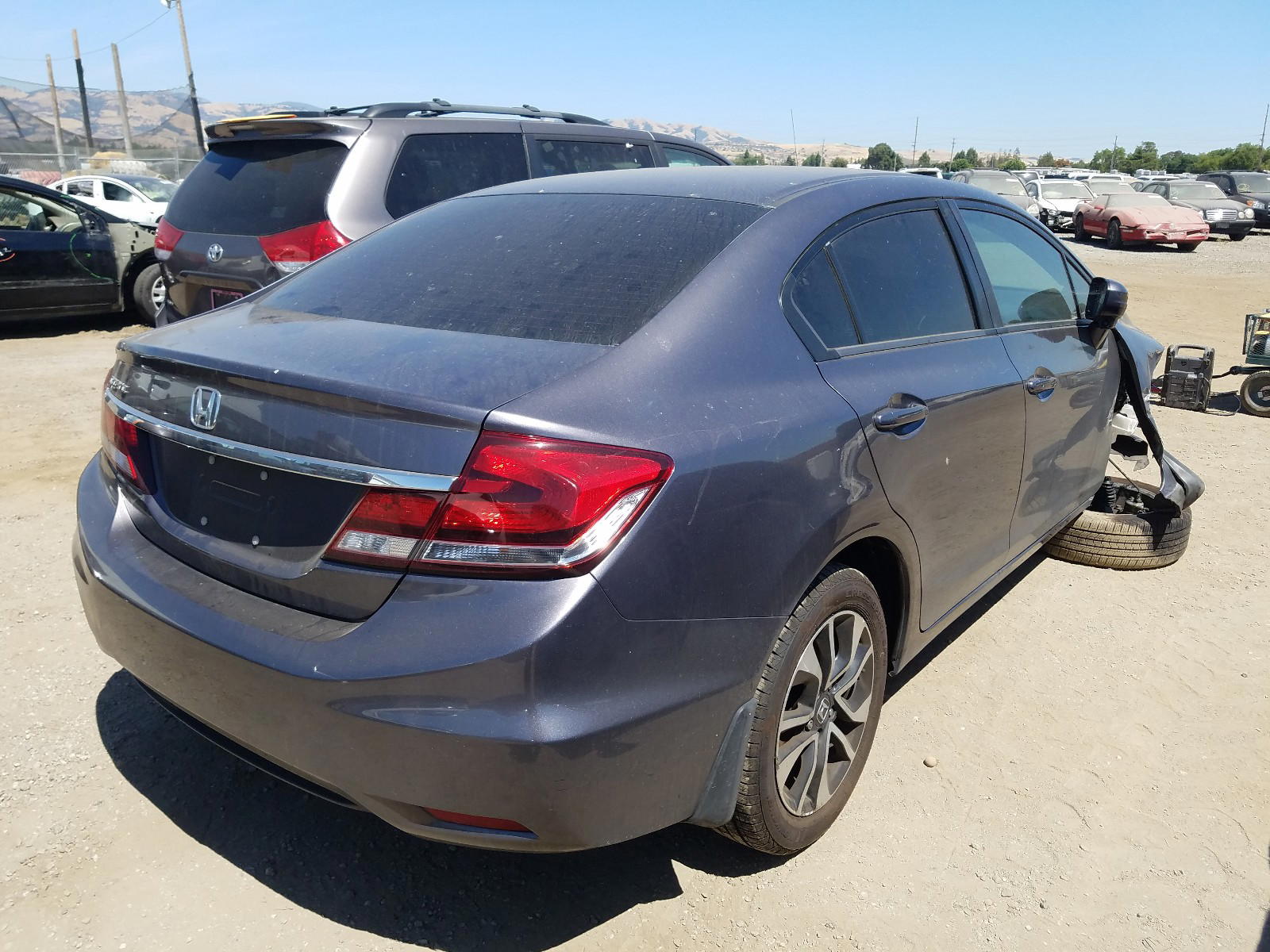 Photo 4 from auction – 2014 HONDA CIVIC EX with VIN 19XFB2F87EE273299