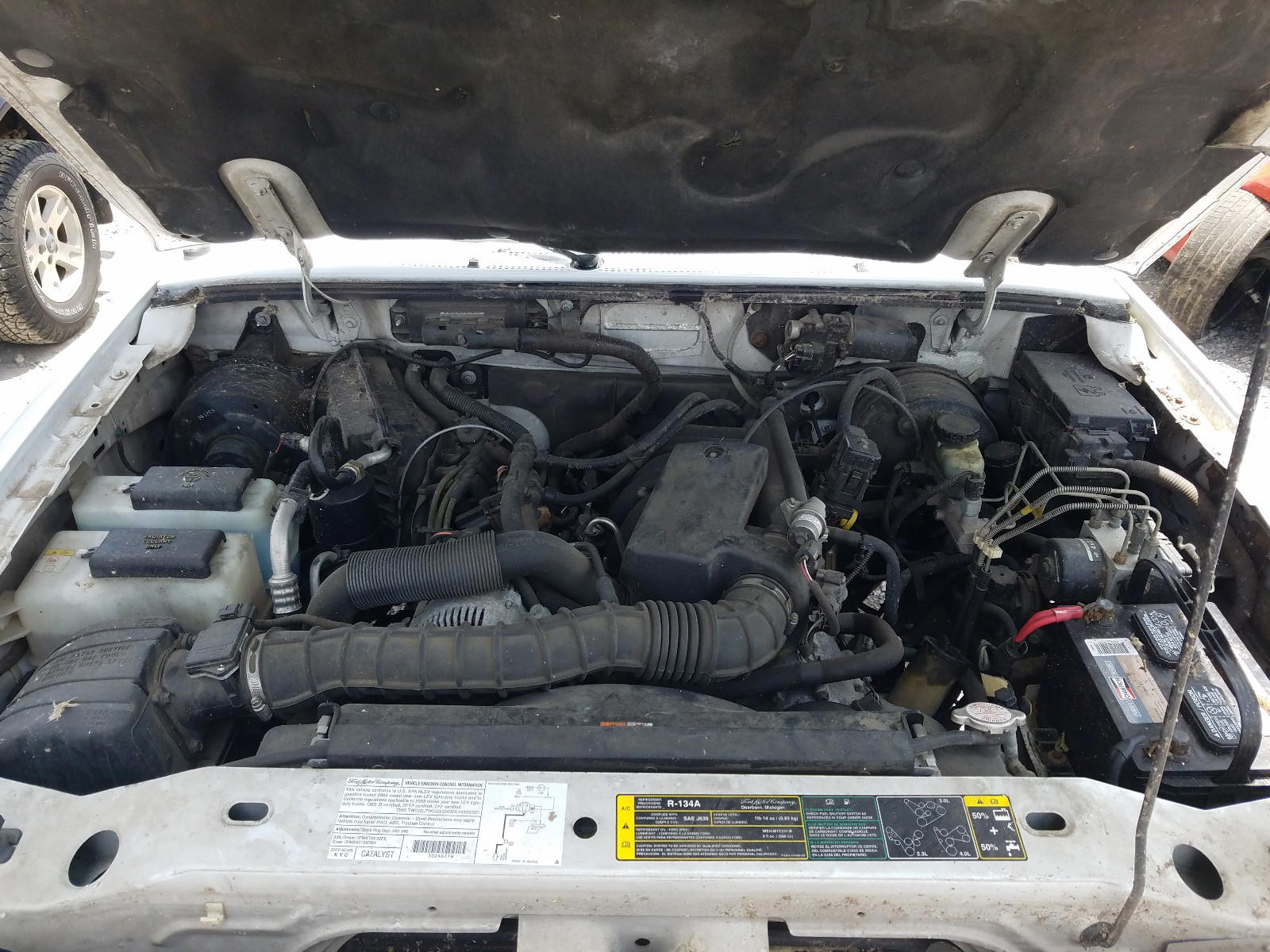 Photo 7 from auction – 2003 FORD RANGER SUP with VIN 1FTYR14U53PB89641