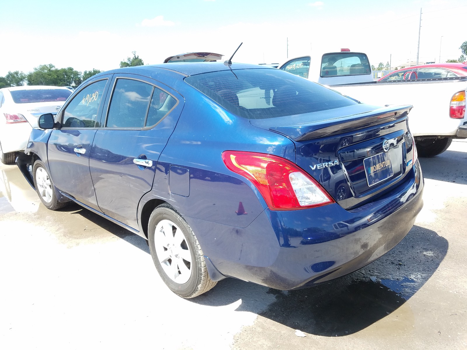 Photo 3 from auction – 2014 NISSAN VERSA S with VIN 3N1CN7AP6EL812290