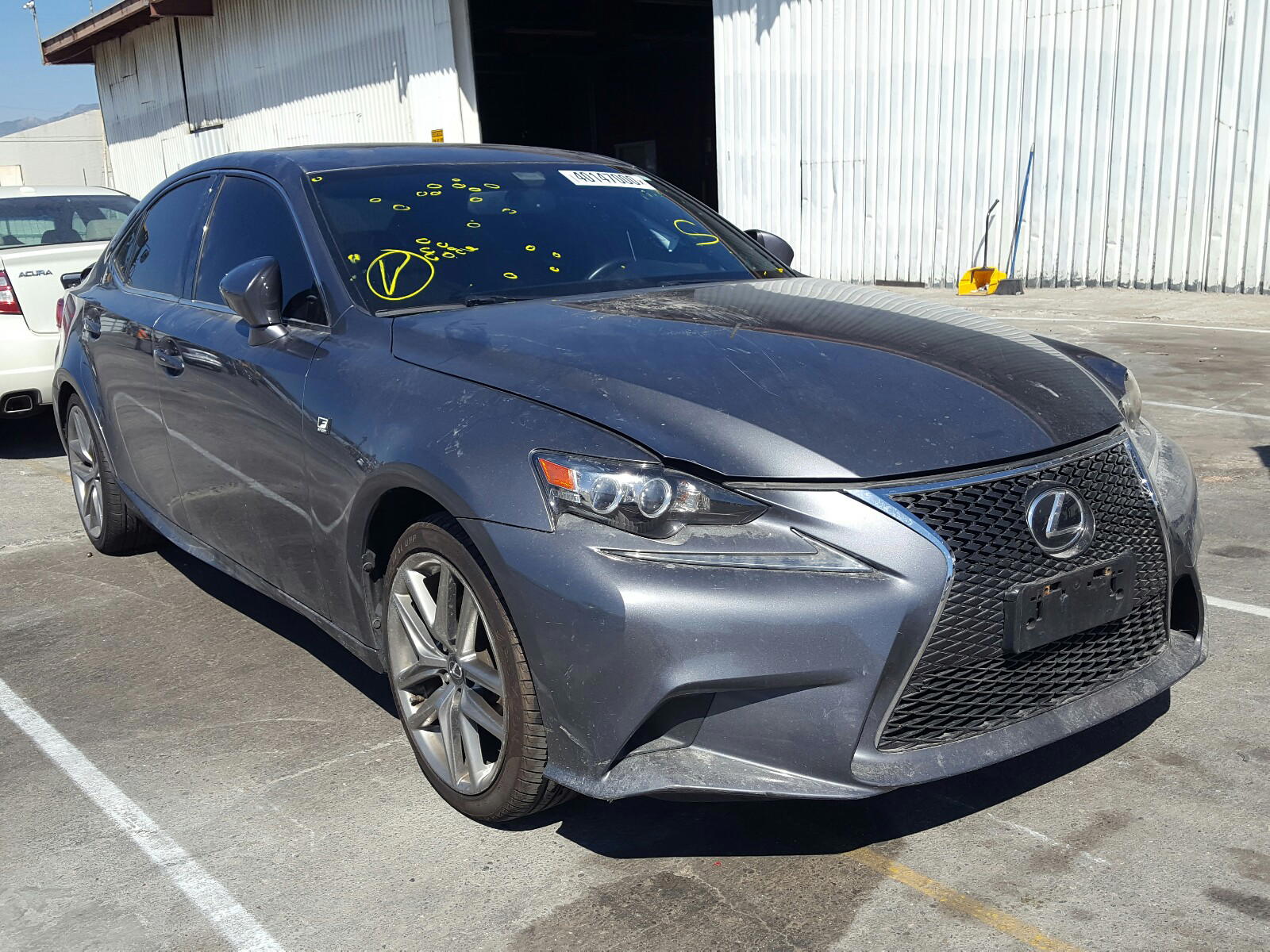 LEXUS IS 250 2014 with VIN JTHCF1D26E5015236 - Photo from auction