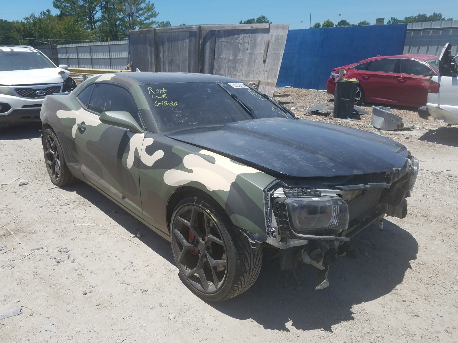 Photo 1 from auction – 2013 CHEVROLET CAMARO SS with VIN 2G1FJ1EJ5D9172186