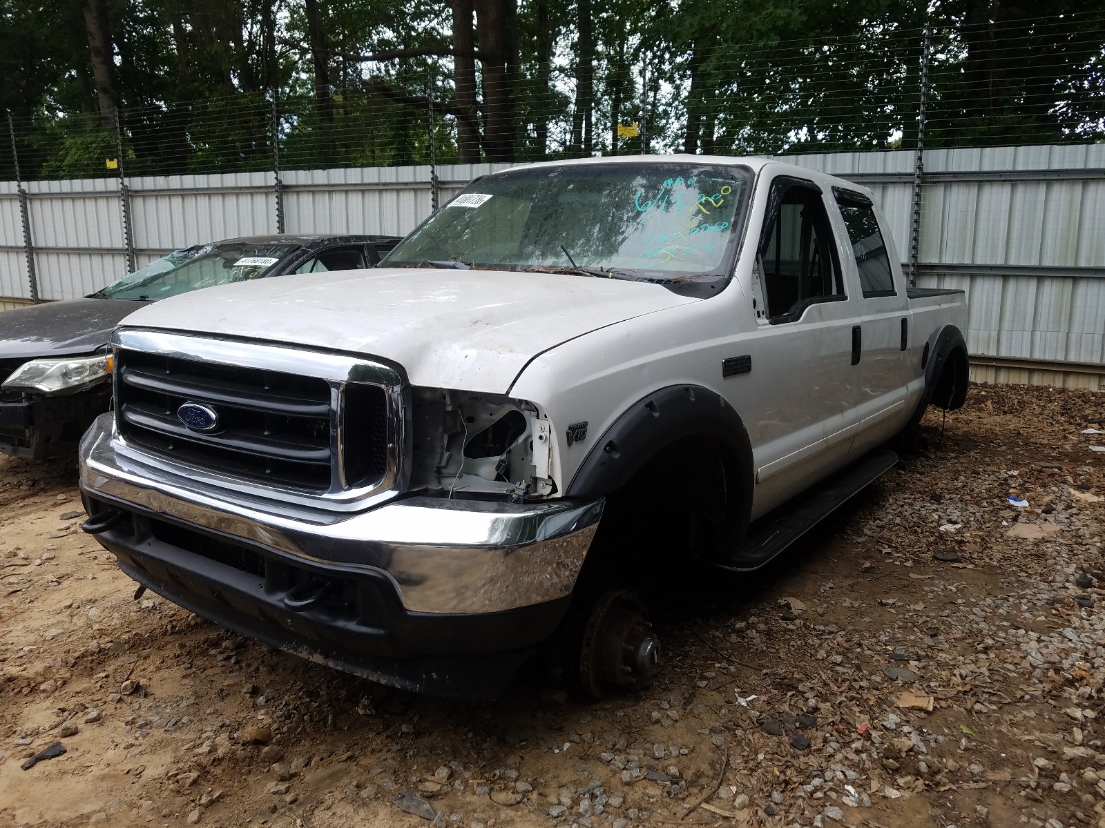 Photo 2 from auction – 2002 FORD F250 SUPER with VIN 1FTNW21S82EC60250