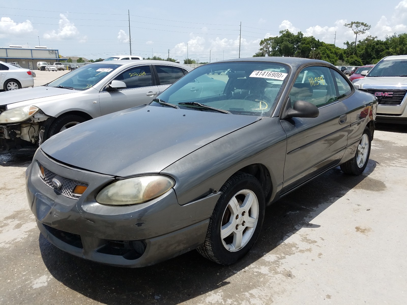 Photo 2 from auction – 2003 FORD ESCORT ZX2 with VIN 3FAFP11353R122402