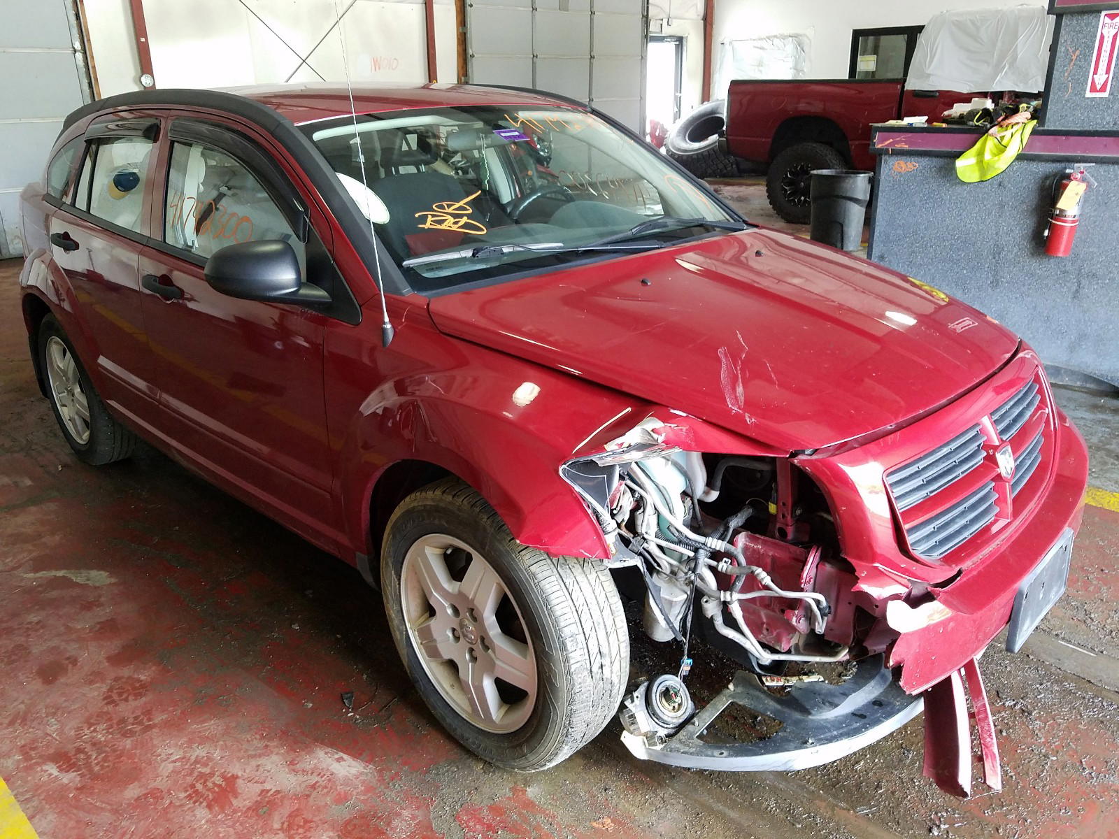 DODGE CALIBER SX 2008 with VIN 1B3HB48B28D715958 - Photo from auction