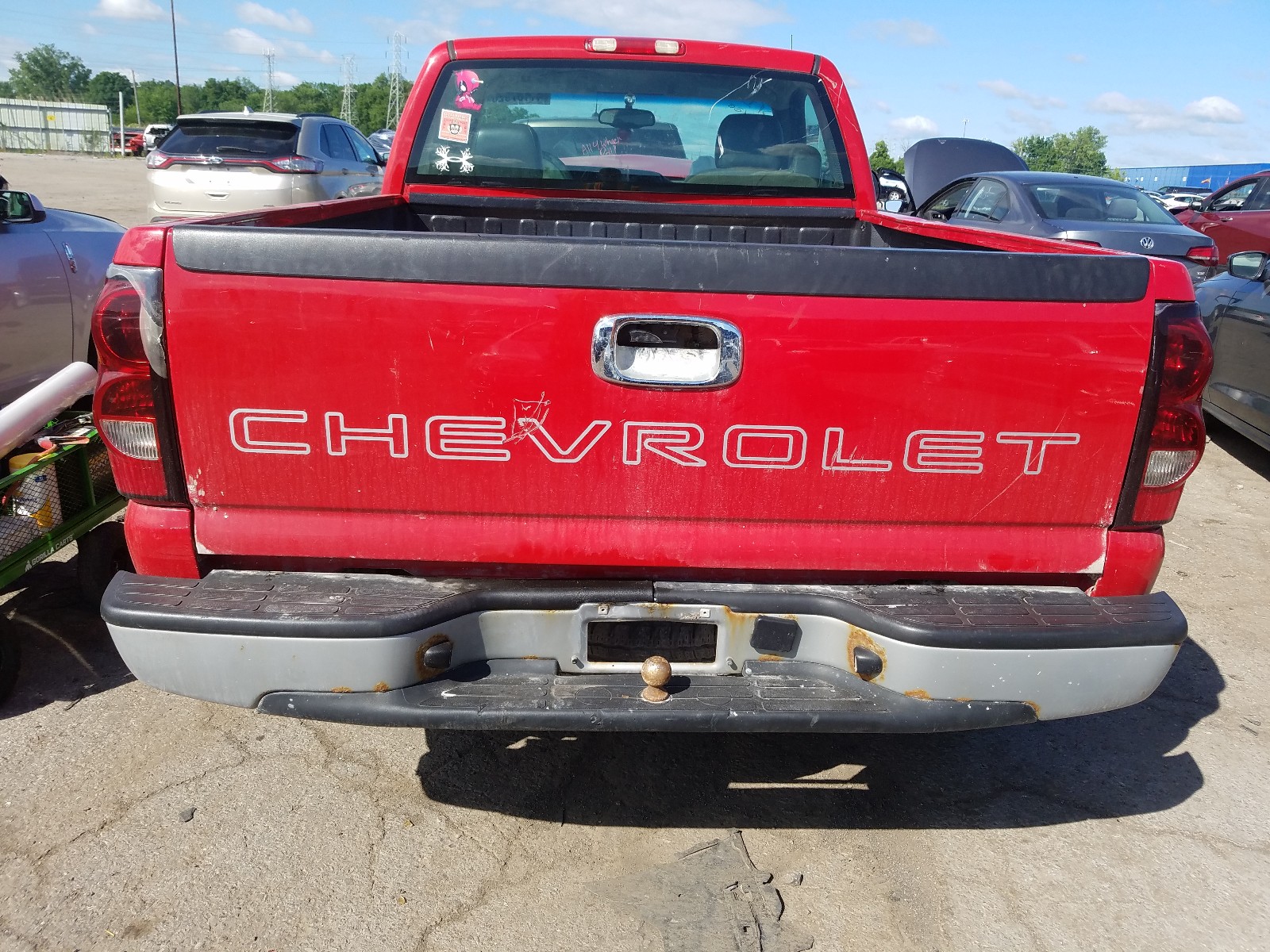 Photo 6 from auction – 2006 CHEVROLET SILVERADO with VIN 3GCEC14X76G268848