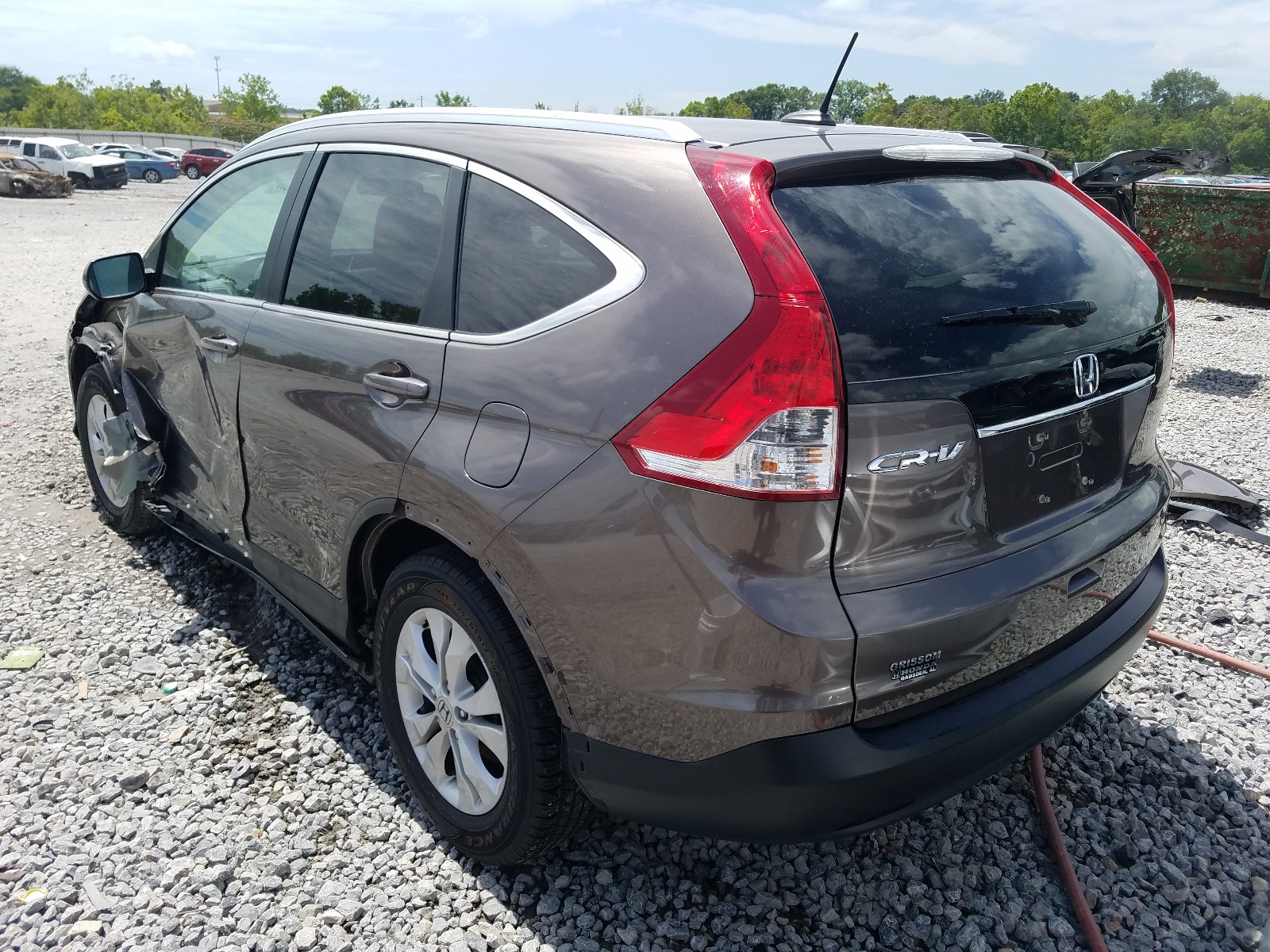 Photo 3 from auction – 2014 HONDA CR-V EXL with VIN 2HKRM3H76EH547511