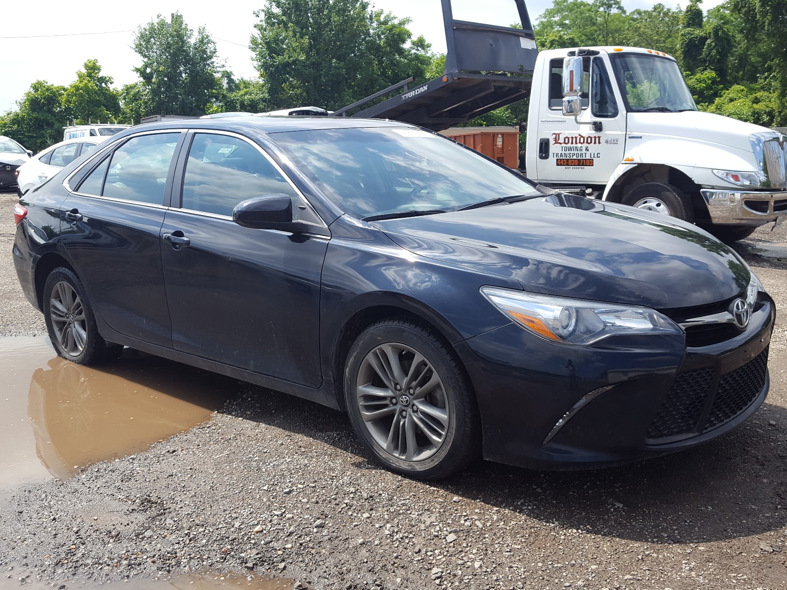 TOYOTA CAMRY LE 2016 with VIN 4T1BF1FK5GU247390 - Photo from auction