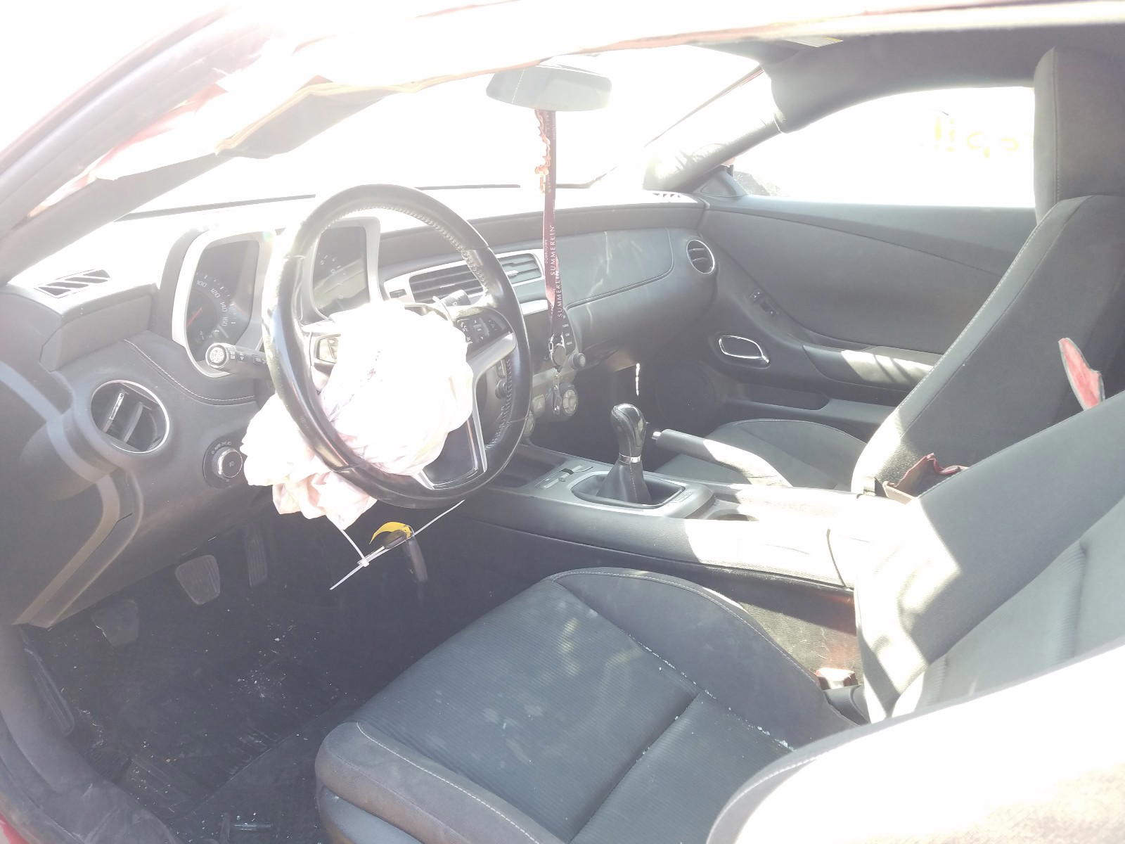 Photo 5 from auction – 2014 CHEVROLET CAMARO LT with VIN 2G1FF1E30E9186372