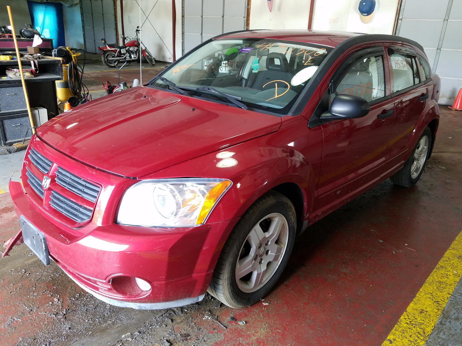 Photo 2 from auction – 2008 DODGE CALIBER SX with VIN 1B3HB48B28D715958