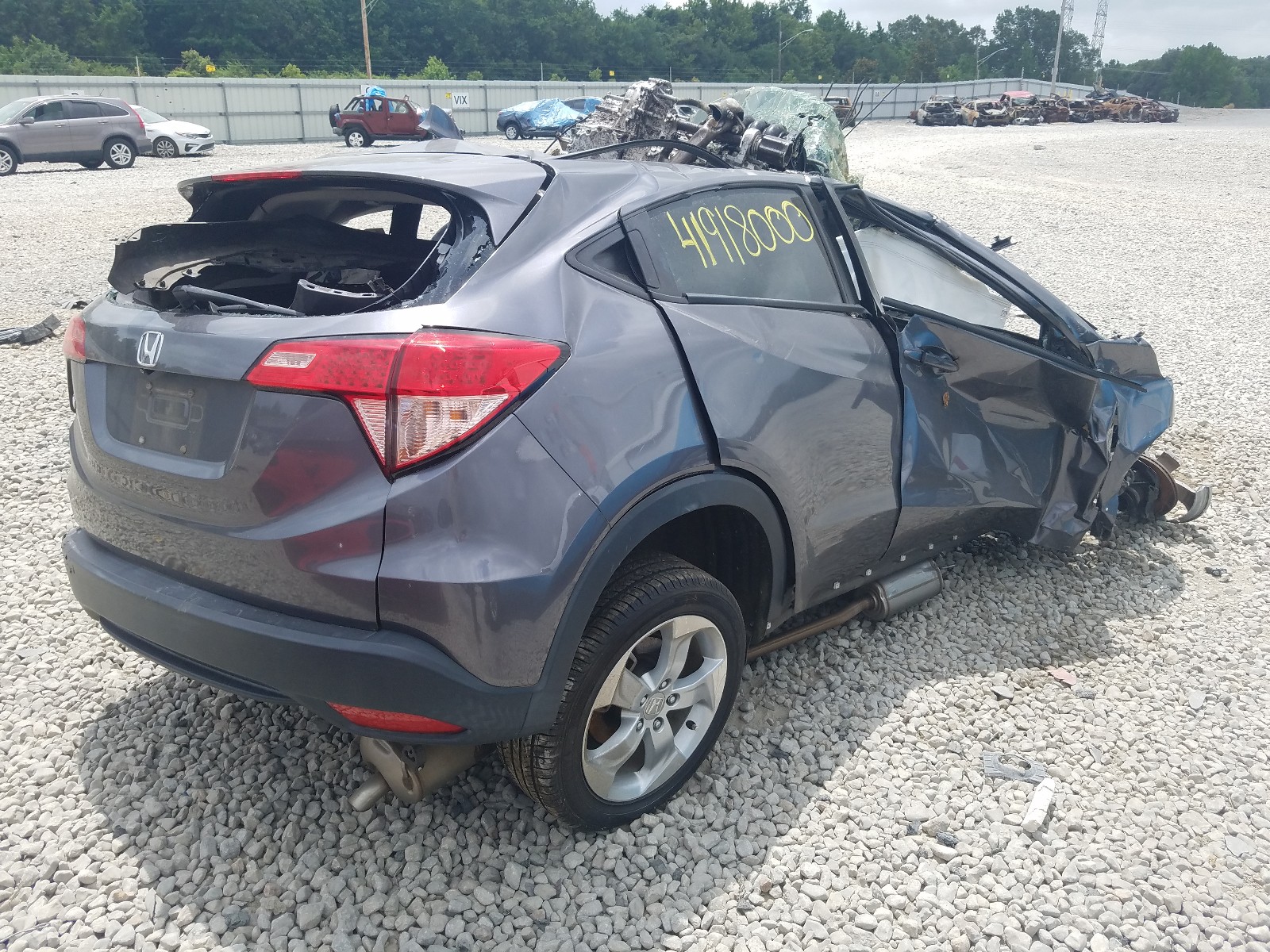 Photo 4 from auction – 2016 HONDA HR-V LX with VIN 3CZRU5H35GM720466