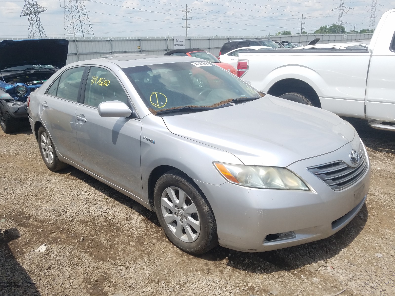 TOYOTA CAMRY HYBR 2009 with VIN 4T1BB46K89U079406 - Photo from auction