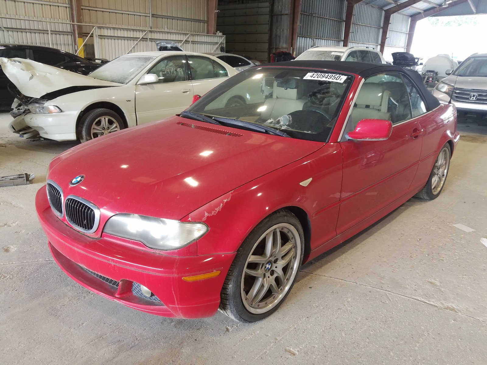 Photo 12 from auction – 2004 BMW 330 CI with VIN WBABW534X4PL42665