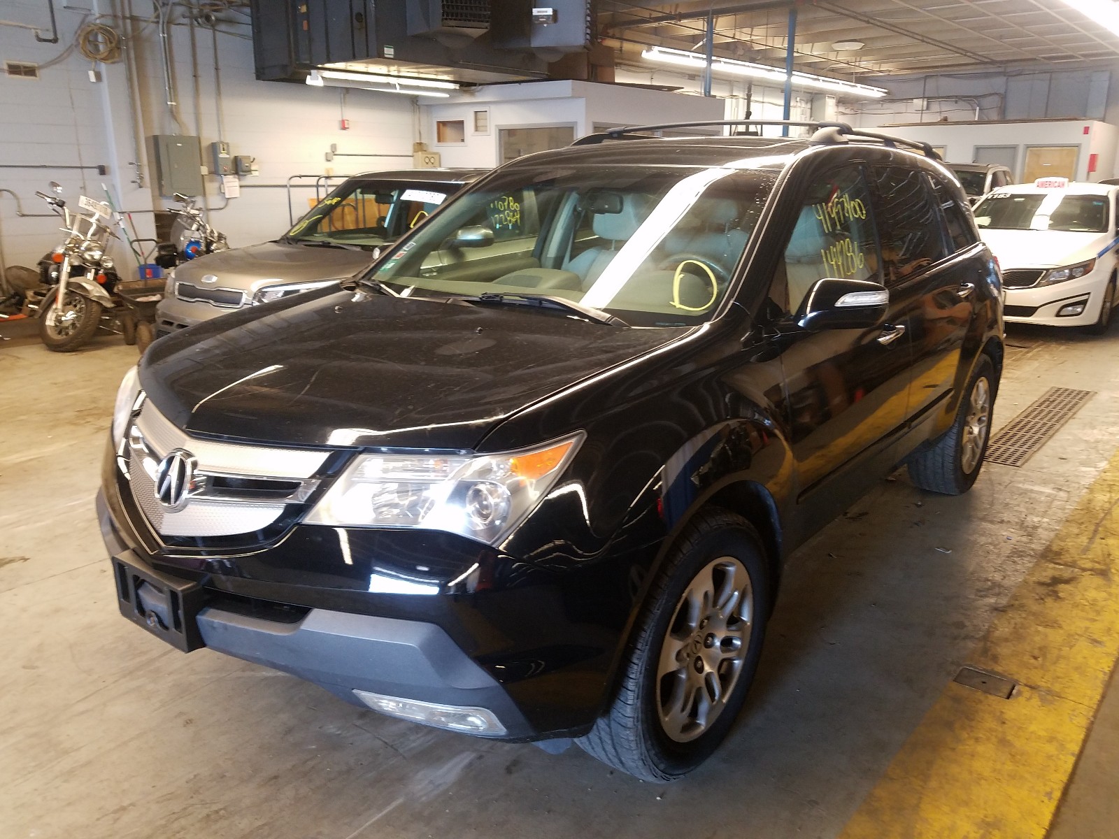 Photo 2 from auction – 2008 ACURA MDX TECHNO with VIN 2HNYD283X8H508155