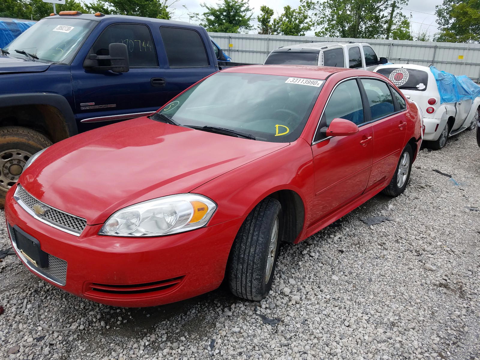 Photo 2 from auction – 2013 CHEVROLET IMPALA LS with VIN 2G1WF5E31D1125911