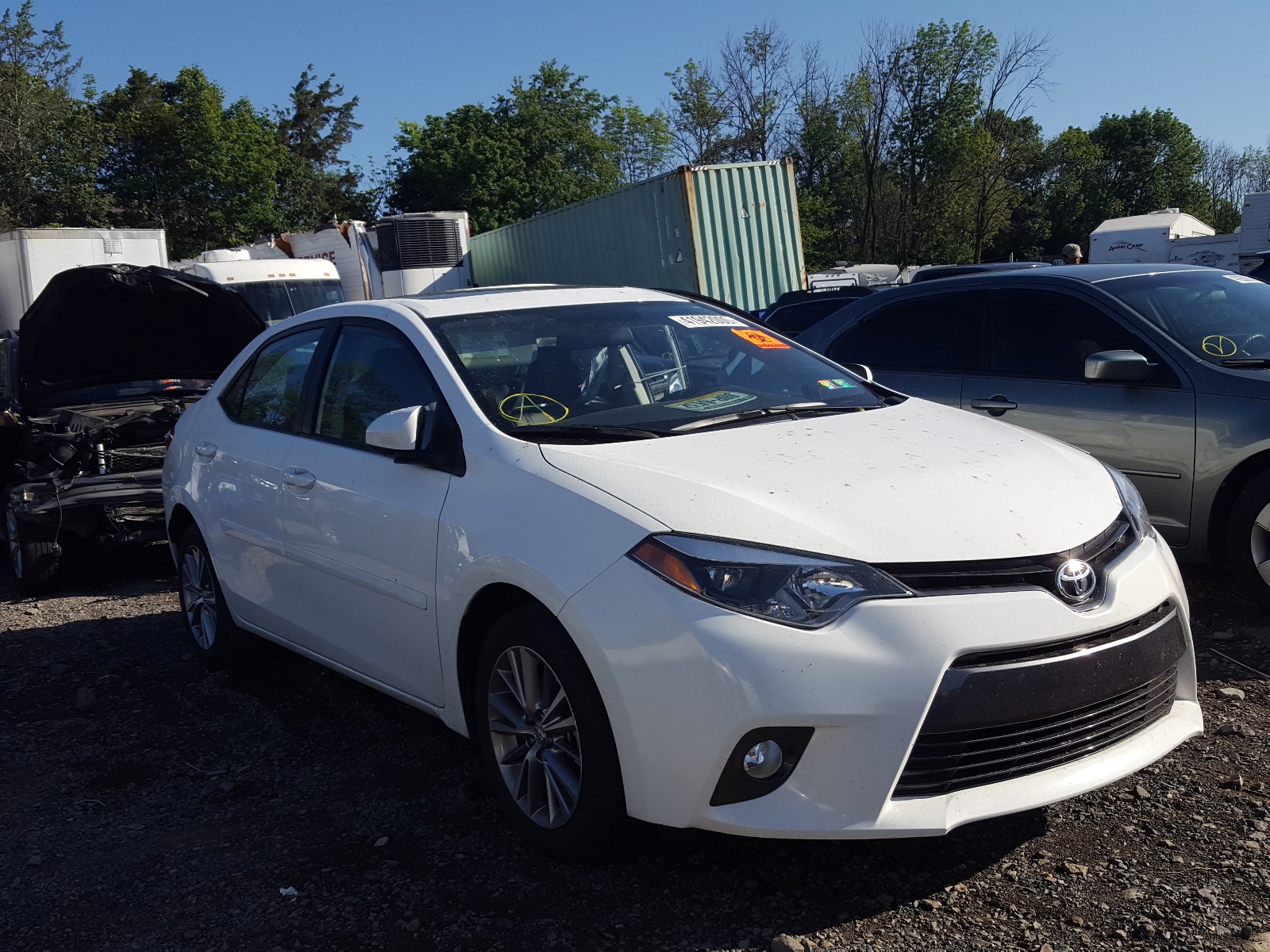 TOYOTA COROLLA L 2015 z numerem VIN 2T1BURHE0FC373930 - Zdjęcie z aukcji