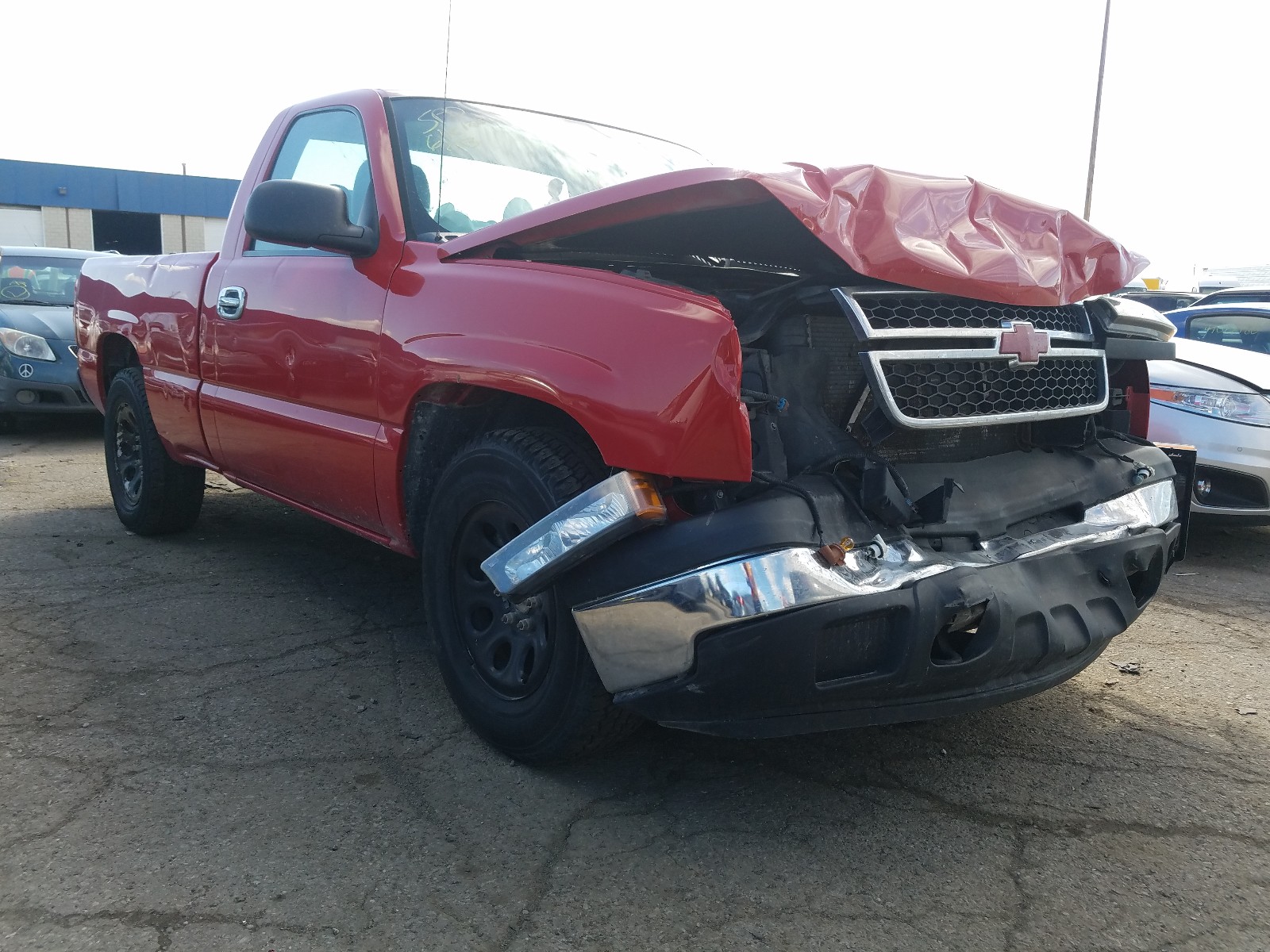 CHEVROLET SILVERADO 2006 with VIN 3GCEC14X76G268848 - Photo from auction