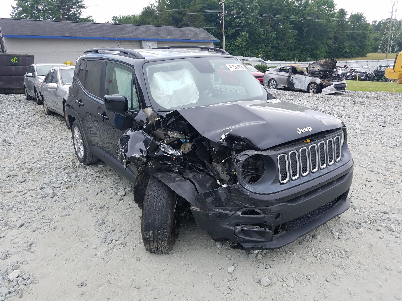 JEEP RENEGADE L 2015 with VIN ZACCJABTXFPB51292 - Photo from auction