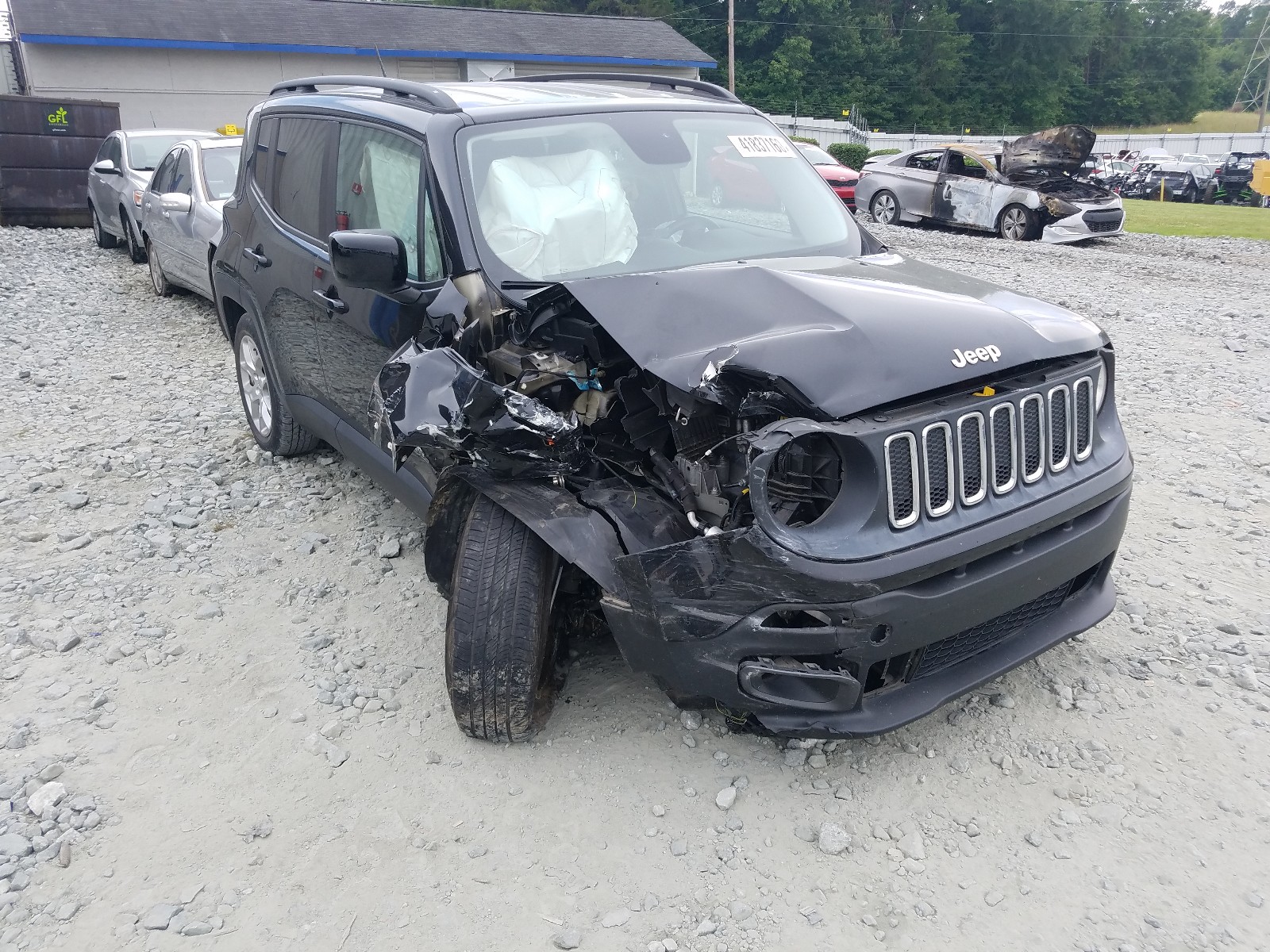 Photo 9 from auction – 2015 JEEP RENEGADE L with VIN ZACCJABTXFPB51292