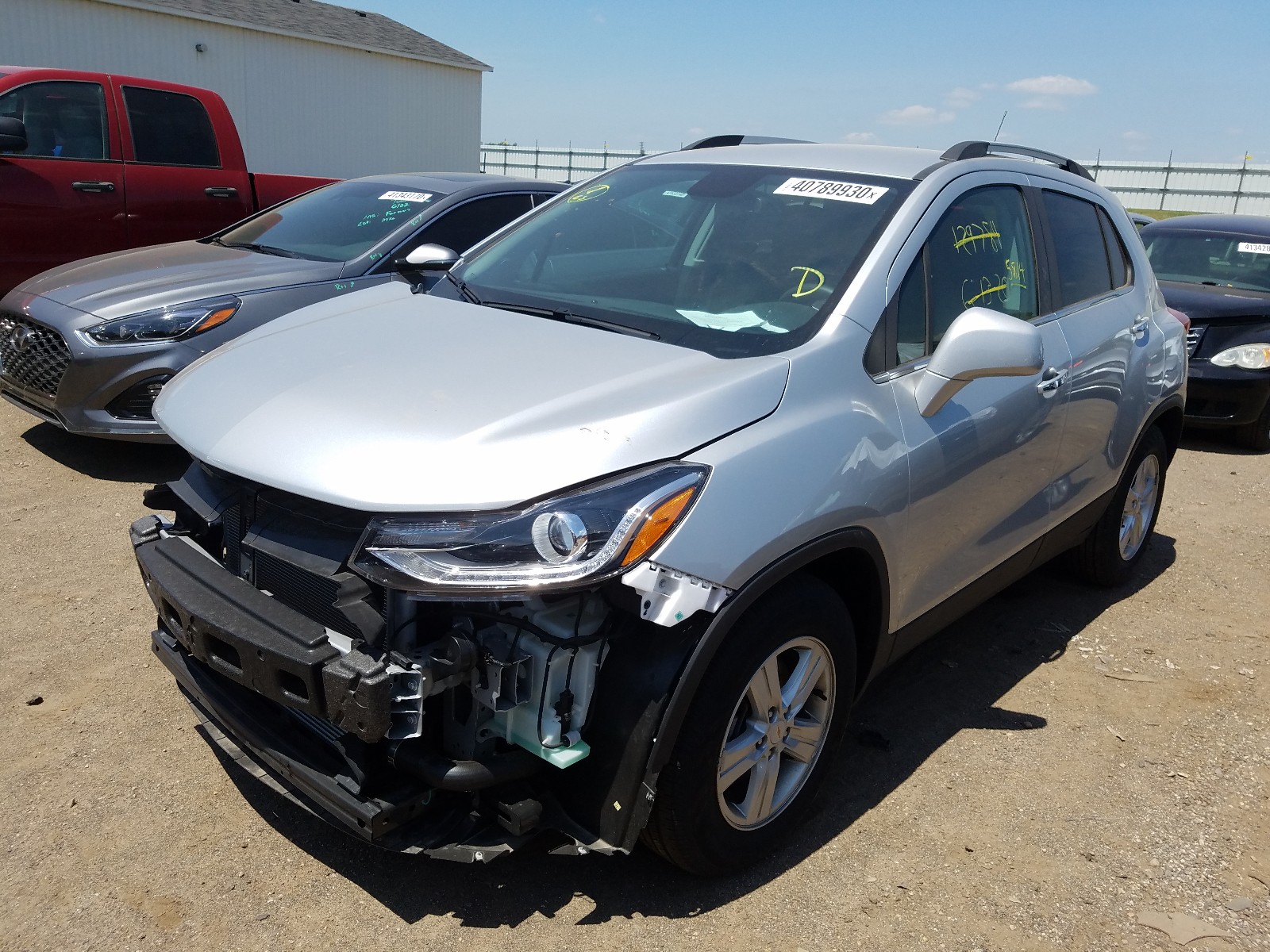 Photo 2 from auction – 2019 CHEVROLET TRAX 1LT with VIN KL7CJLSB4KB962610