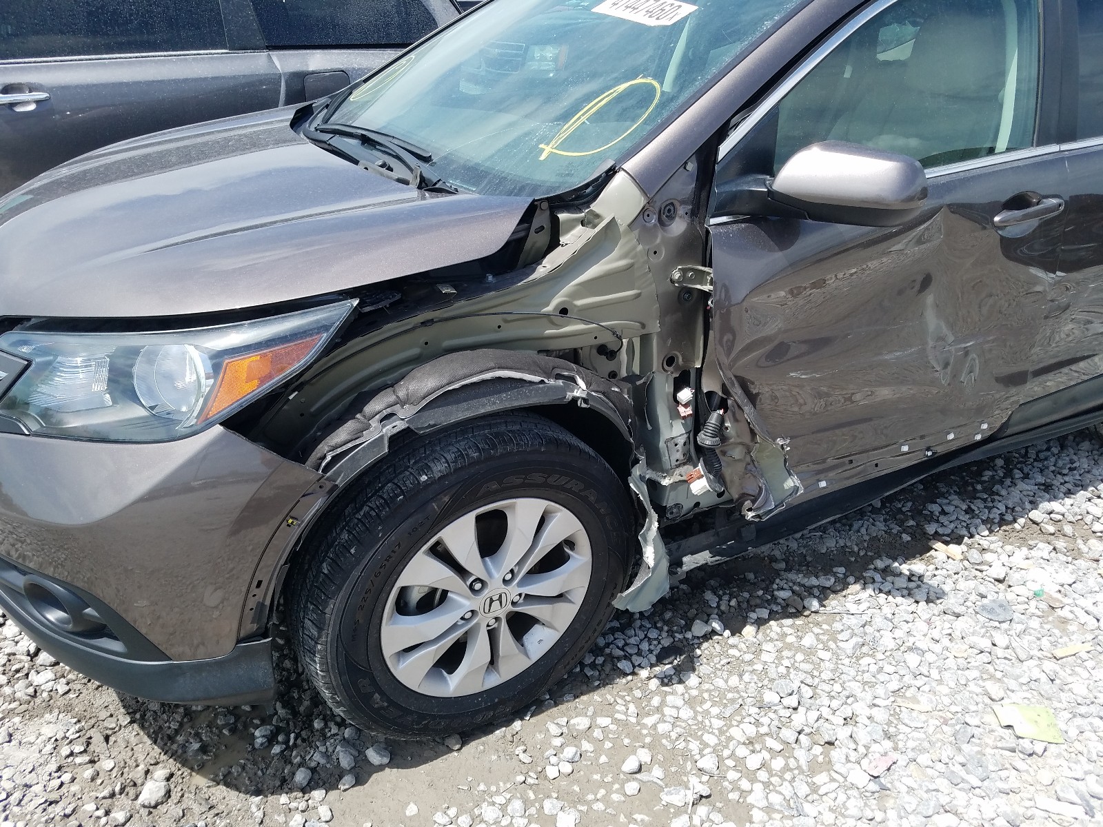 Photo 9 from auction – 2014 HONDA CR-V EXL with VIN 2HKRM3H76EH547511