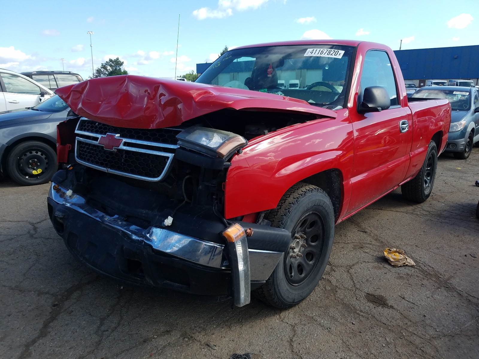 Photo 2 from auction – 2006 CHEVROLET SILVERADO with VIN 3GCEC14X76G268848
