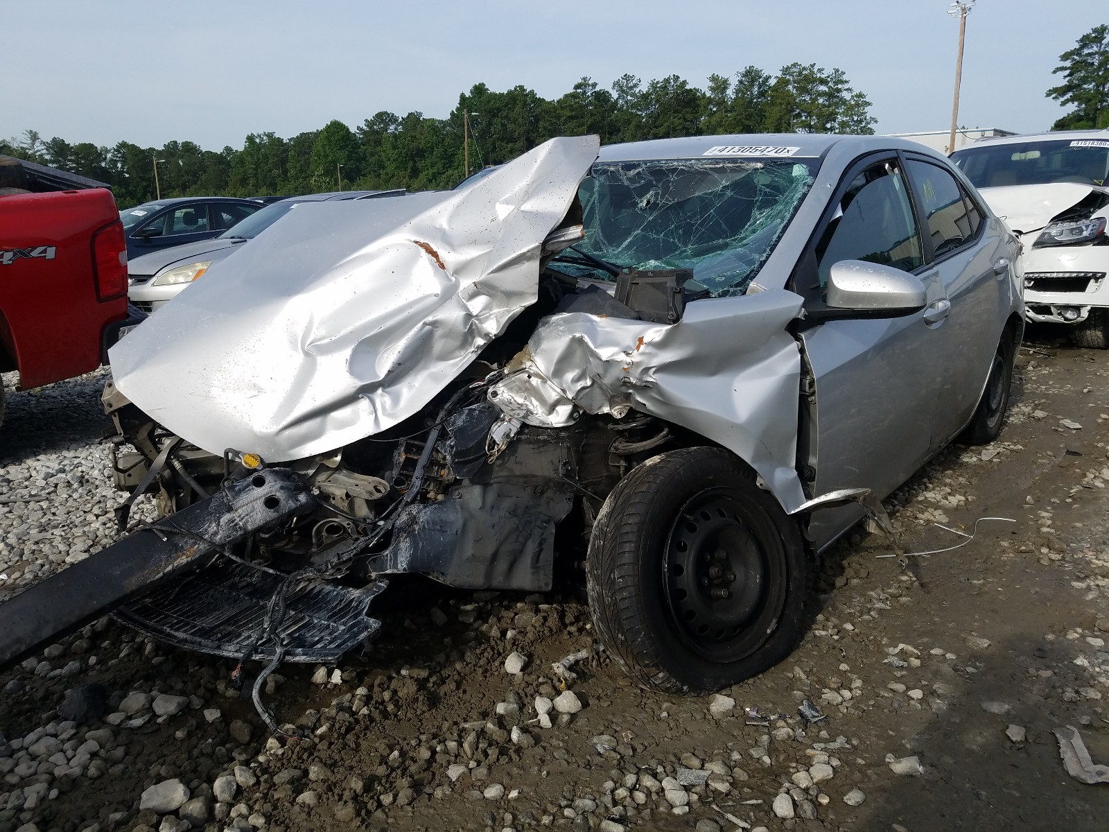 Photo 2 from auction – 2016 TOYOTA COROLLA L with VIN 5YFBURHE1GP410582