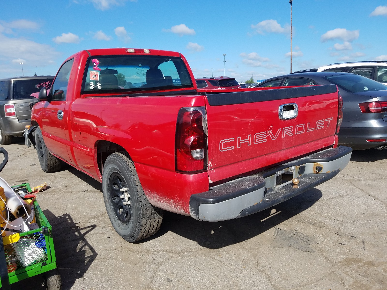 Photo 3 from auction – 2006 CHEVROLET SILVERADO with VIN 3GCEC14X76G268848