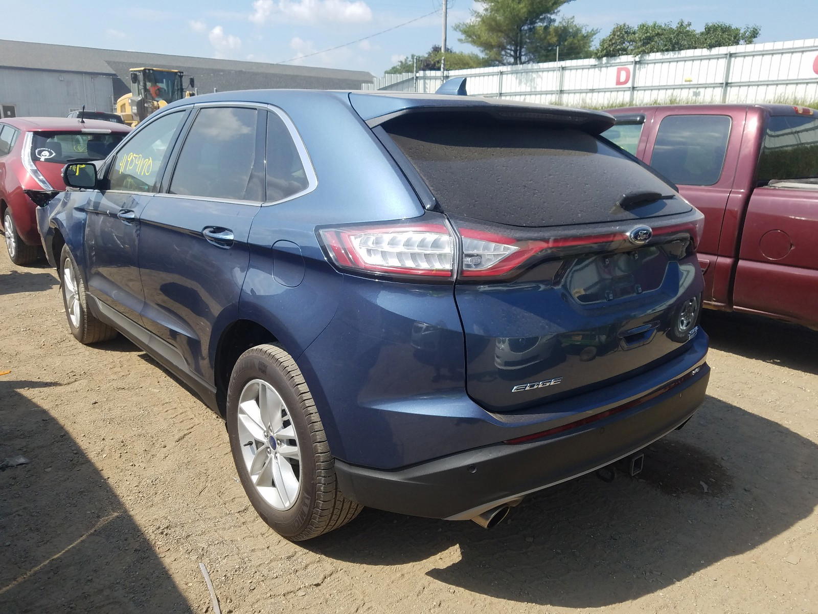 Photo 3 from auction – 2018 FORD EDGE SEL with VIN 2FMPK4J95JBB30476