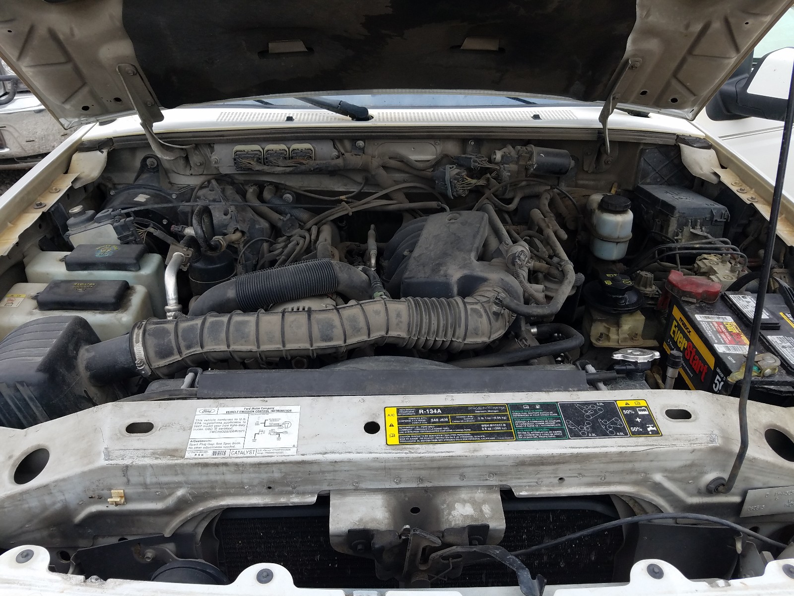 Photo 7 from auction – 2007 FORD RANGER SUP with VIN 1FTYR44U07PA29089