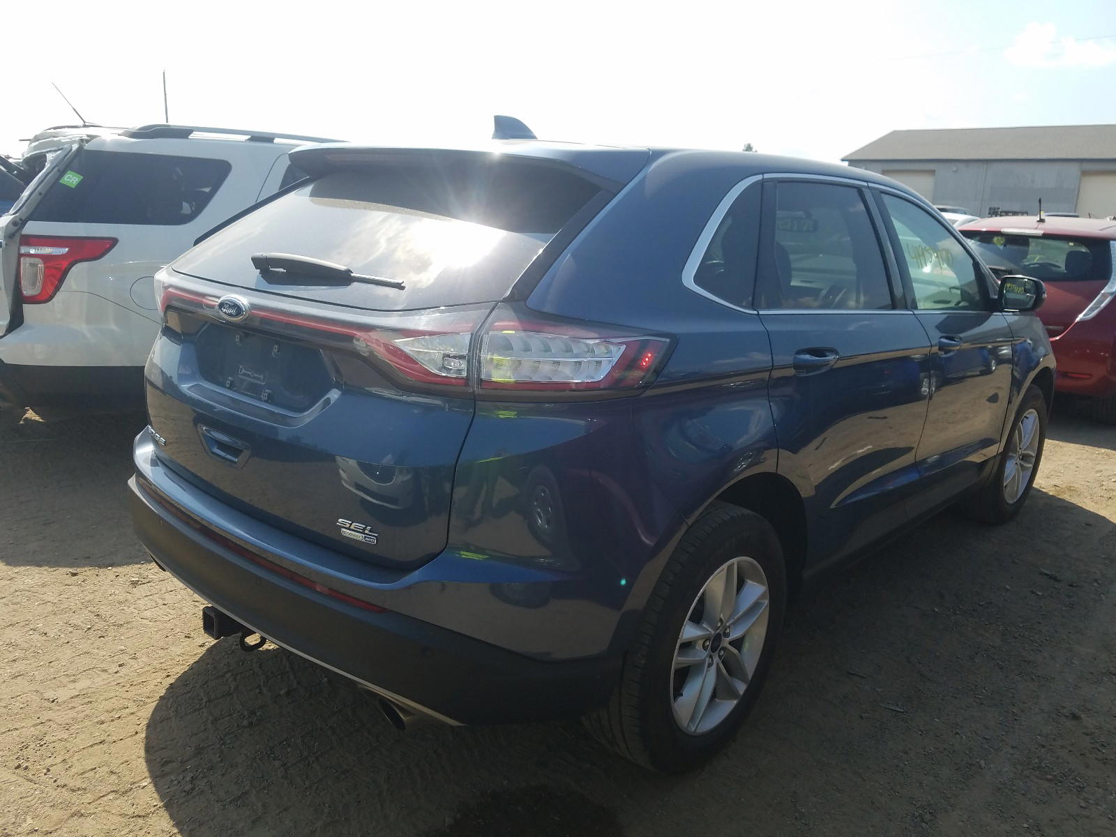 Photo 4 from auction – 2018 FORD EDGE SEL with VIN 2FMPK4J95JBB30476
