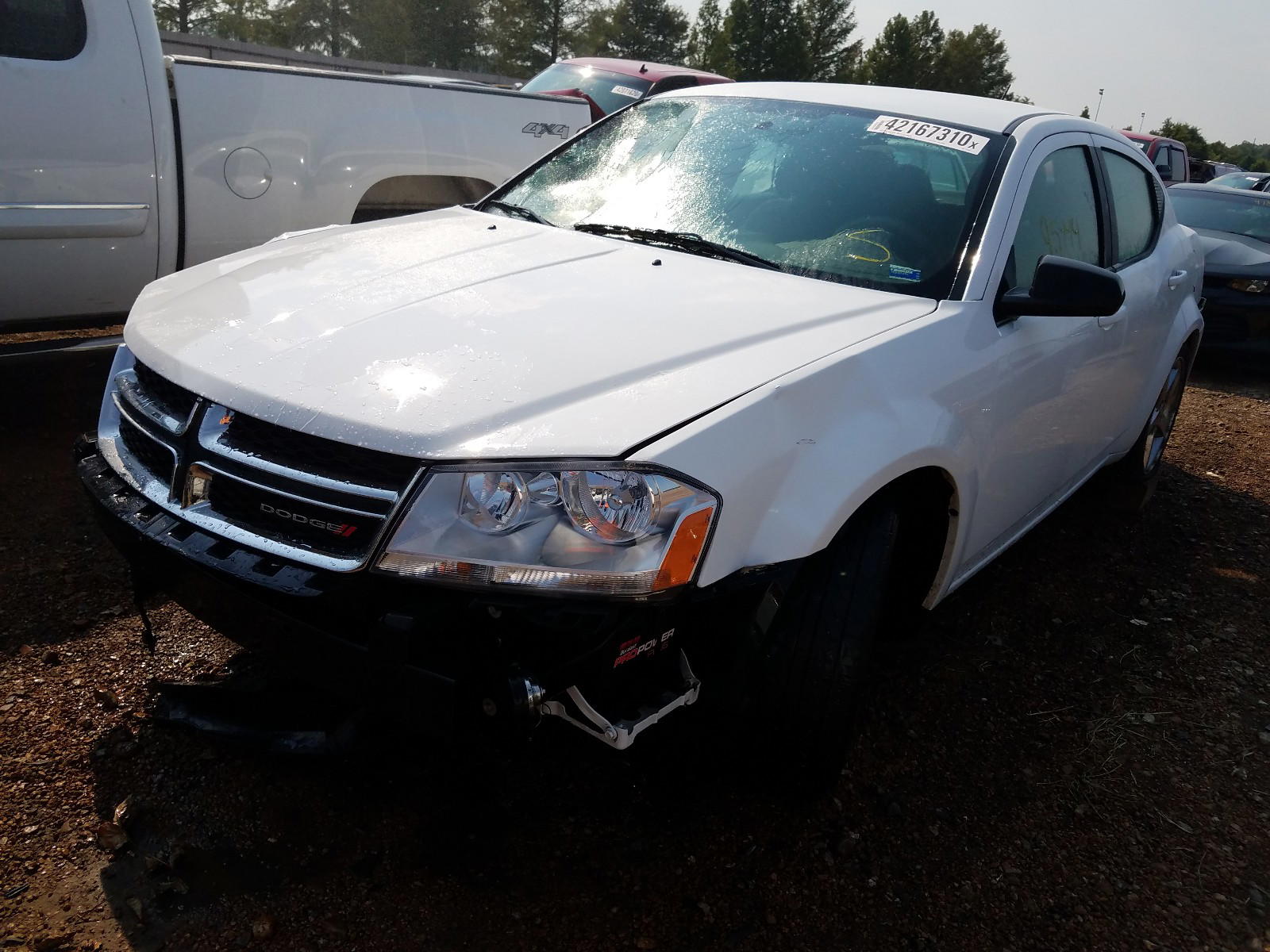 Photo 2 from auction – 2013 DODGE AVENGER SE with VIN 1C3CDZAB6DN564951