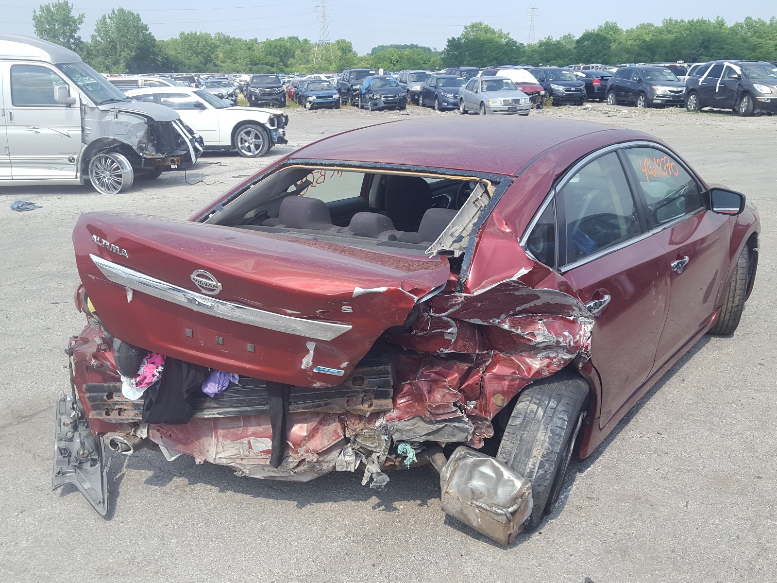 Photo 4 from auction – 2014 NISSAN ALTIMA 2.5 with VIN 1N4AL3AP8EN351621
