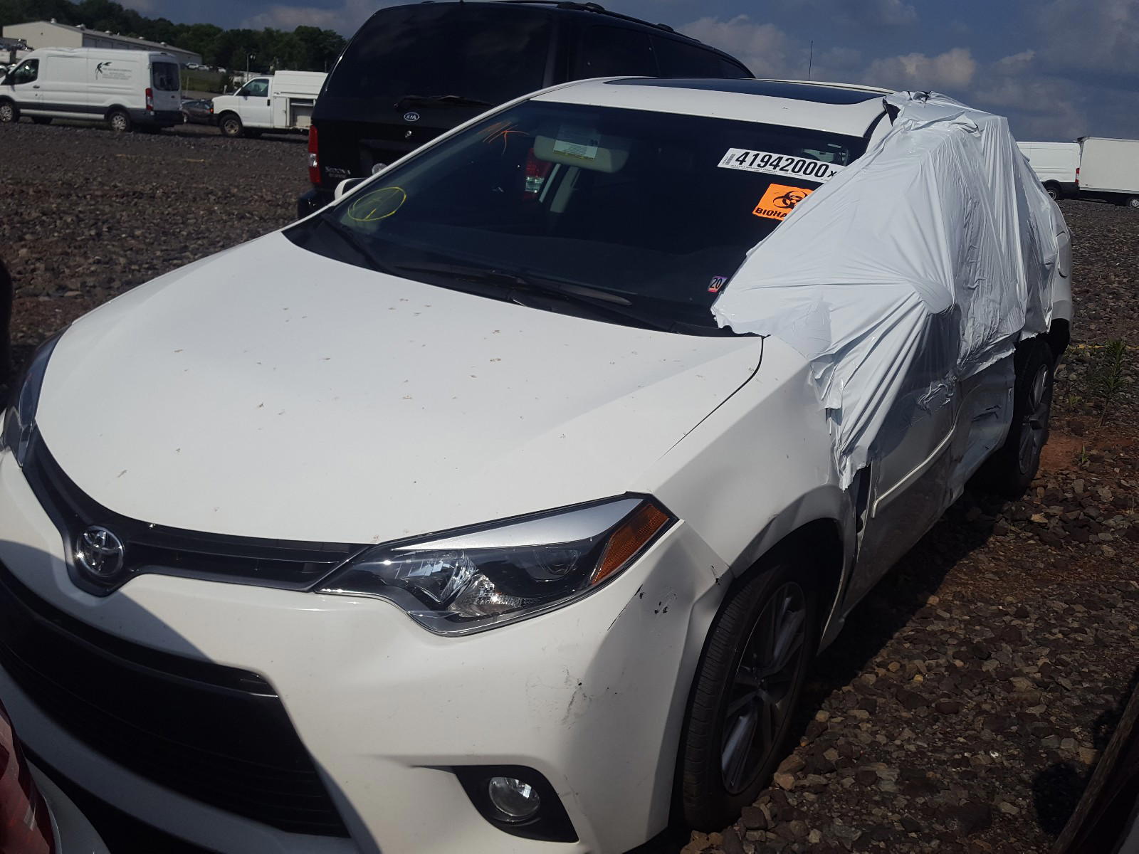 Photo 2 from auction – 2015 TOYOTA COROLLA L with VIN 2T1BURHE0FC373930