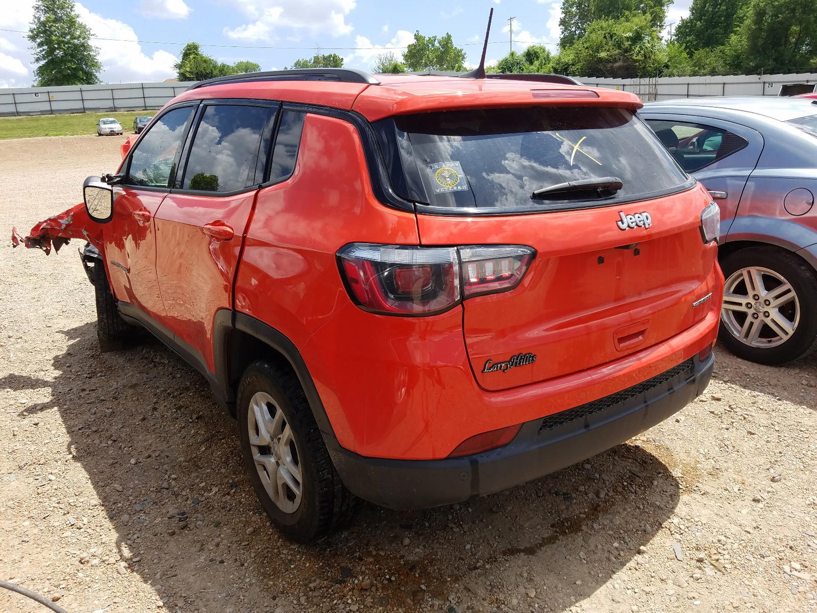 Photo 3 from auction – 2018 JEEP COMPASS SP with VIN 3C4NJCAB4JT286363