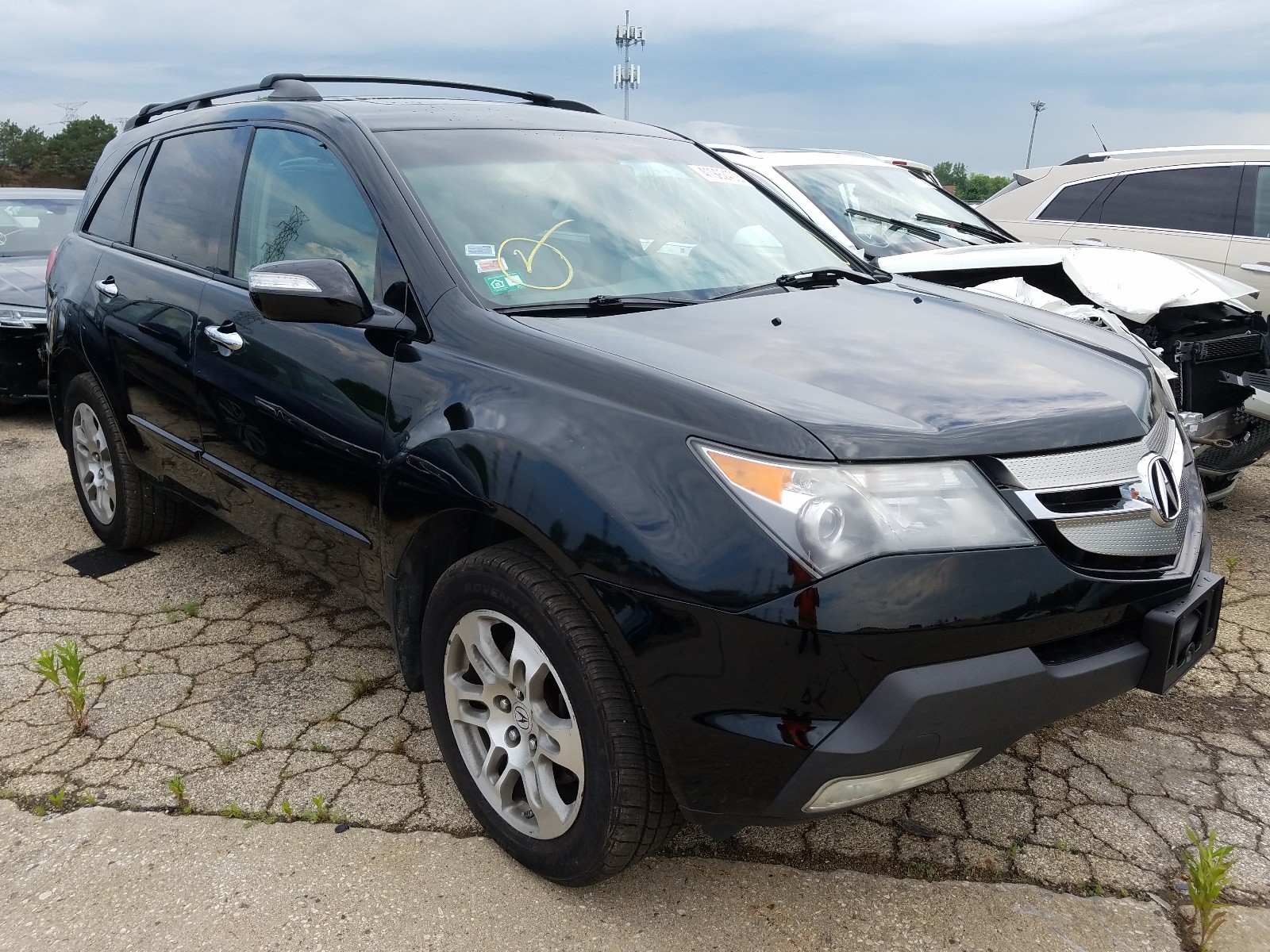 Photo 1 from auction – 2008 ACURA MDX TECHNO with VIN 2HNYD283X8H508155