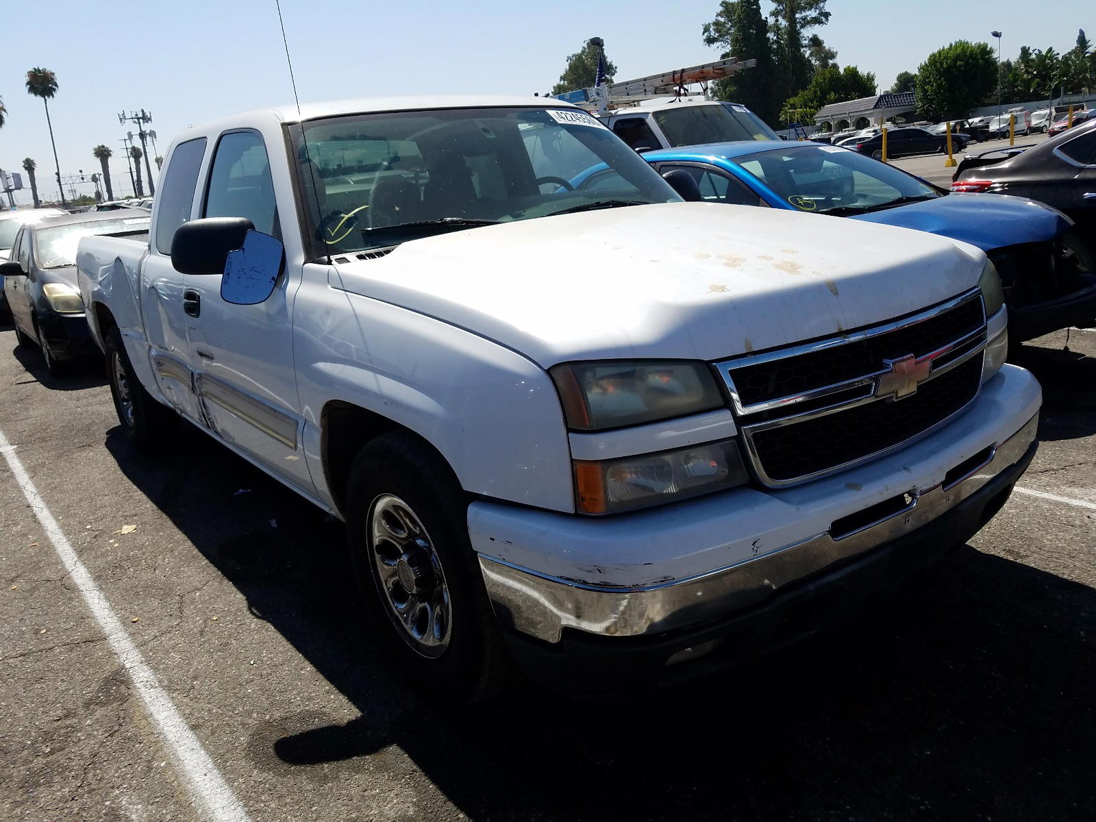 CHEVROLET SILVERADO 2006 with VIN 1GCEC19T96Z147745 - Photo from auction