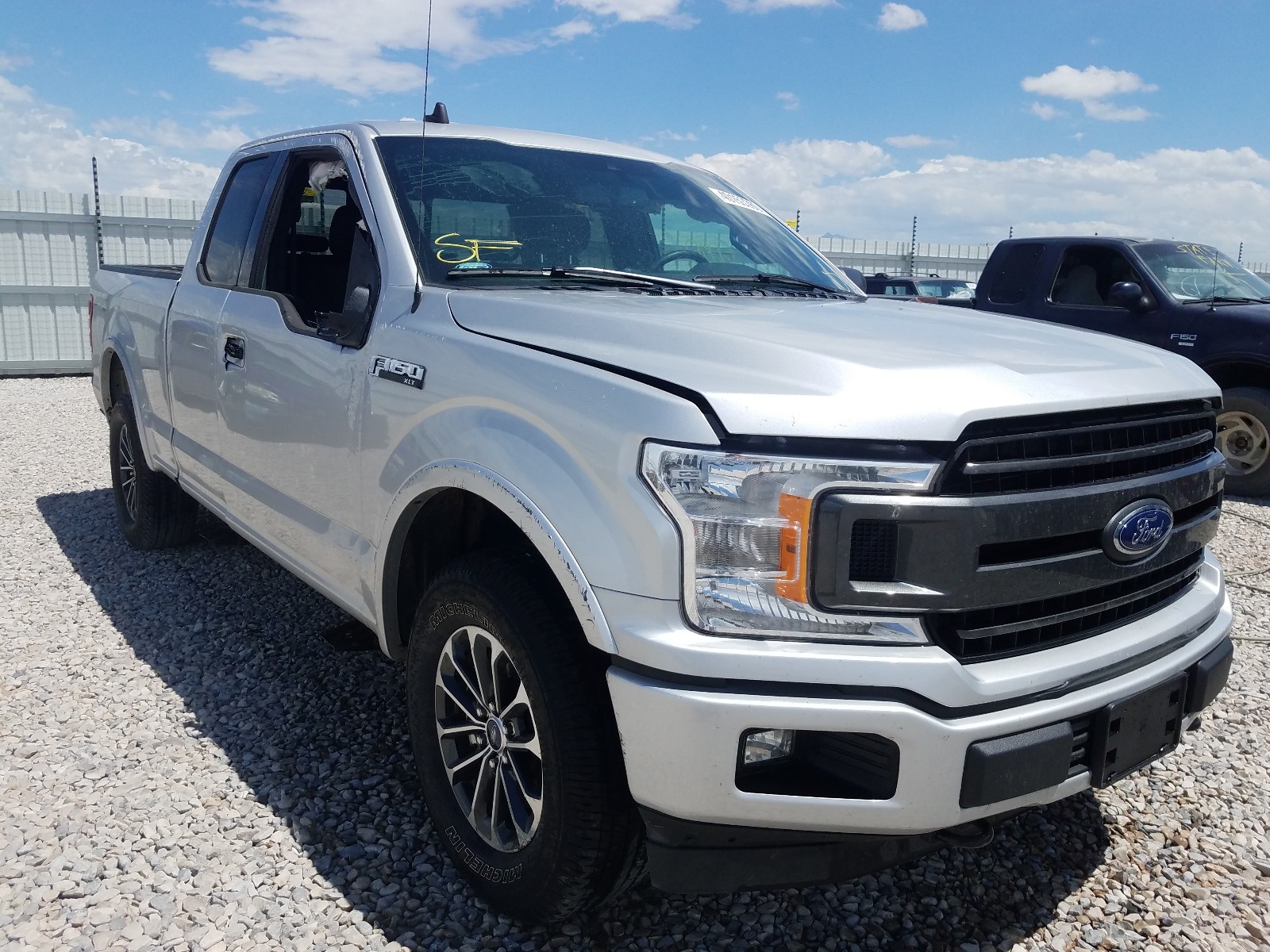 FORD F150 SUPER 2019 with VIN 1FTFX1E53KKE82194 - Photo from auction