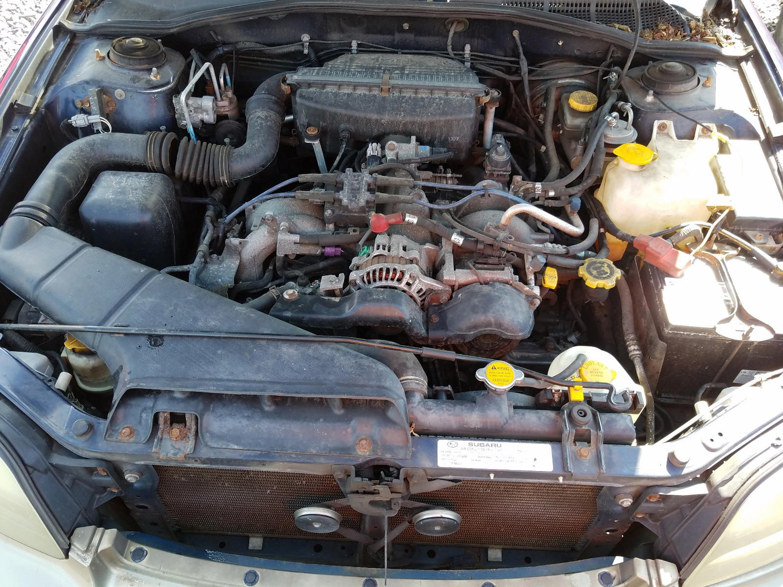 Photo 7 from auction – 2003 SUBARU LEGACY OUT with VIN 4S3BH675937650978