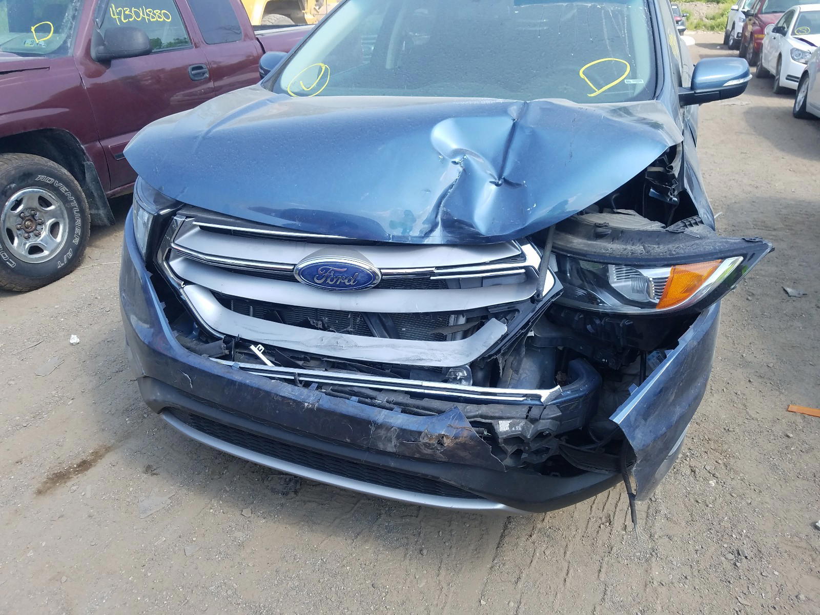 Photo 9 from auction – 2018 FORD EDGE SEL with VIN 2FMPK4J95JBB30476