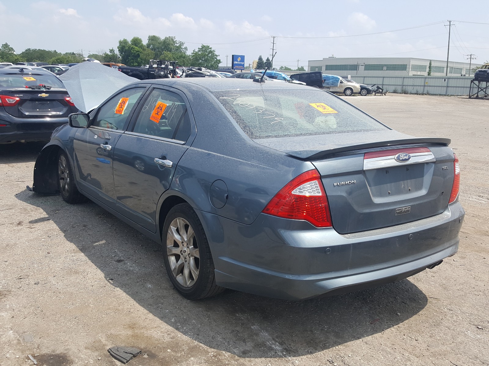 Photo 3 from auction – 2012 FORD FUSION SEL with VIN 3FAHP0JA2CR191307
