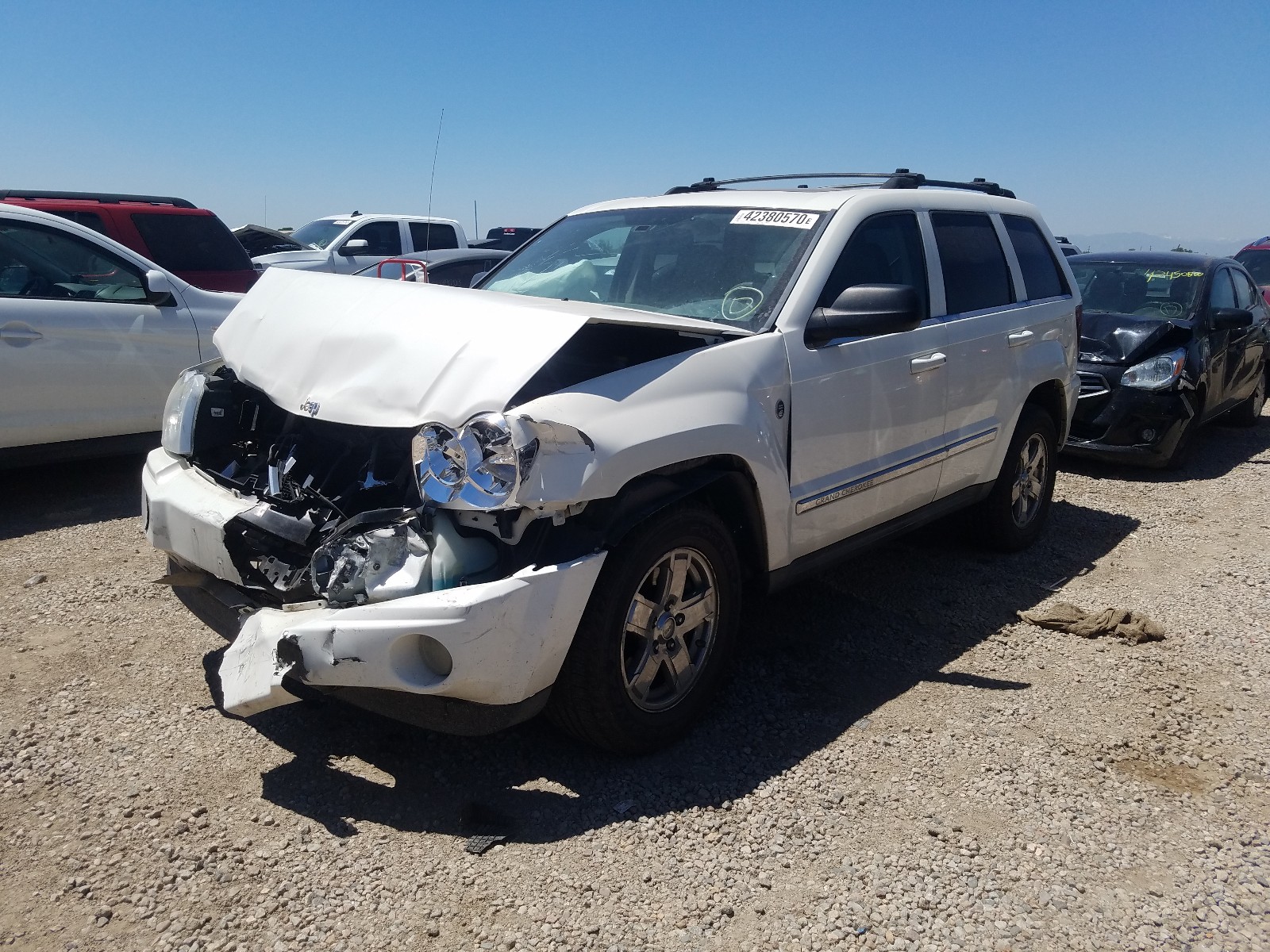 Photo 2 from auction – 2006 JEEP GRAND CHER with VIN 1J4HR58206C3622